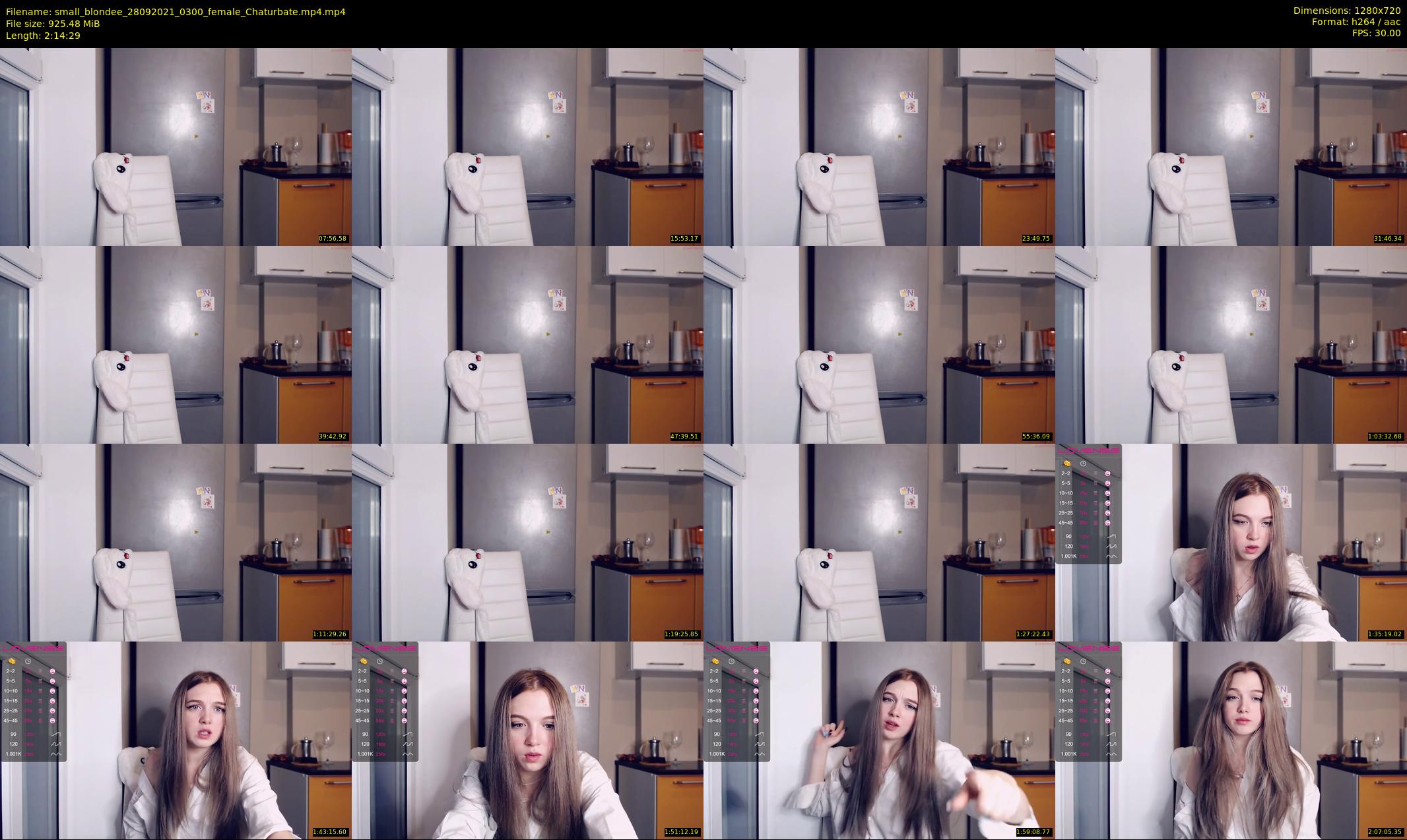 small_blondee — 135 minute Chaturbate female cam show recording, 720p, Sep 28, 2021