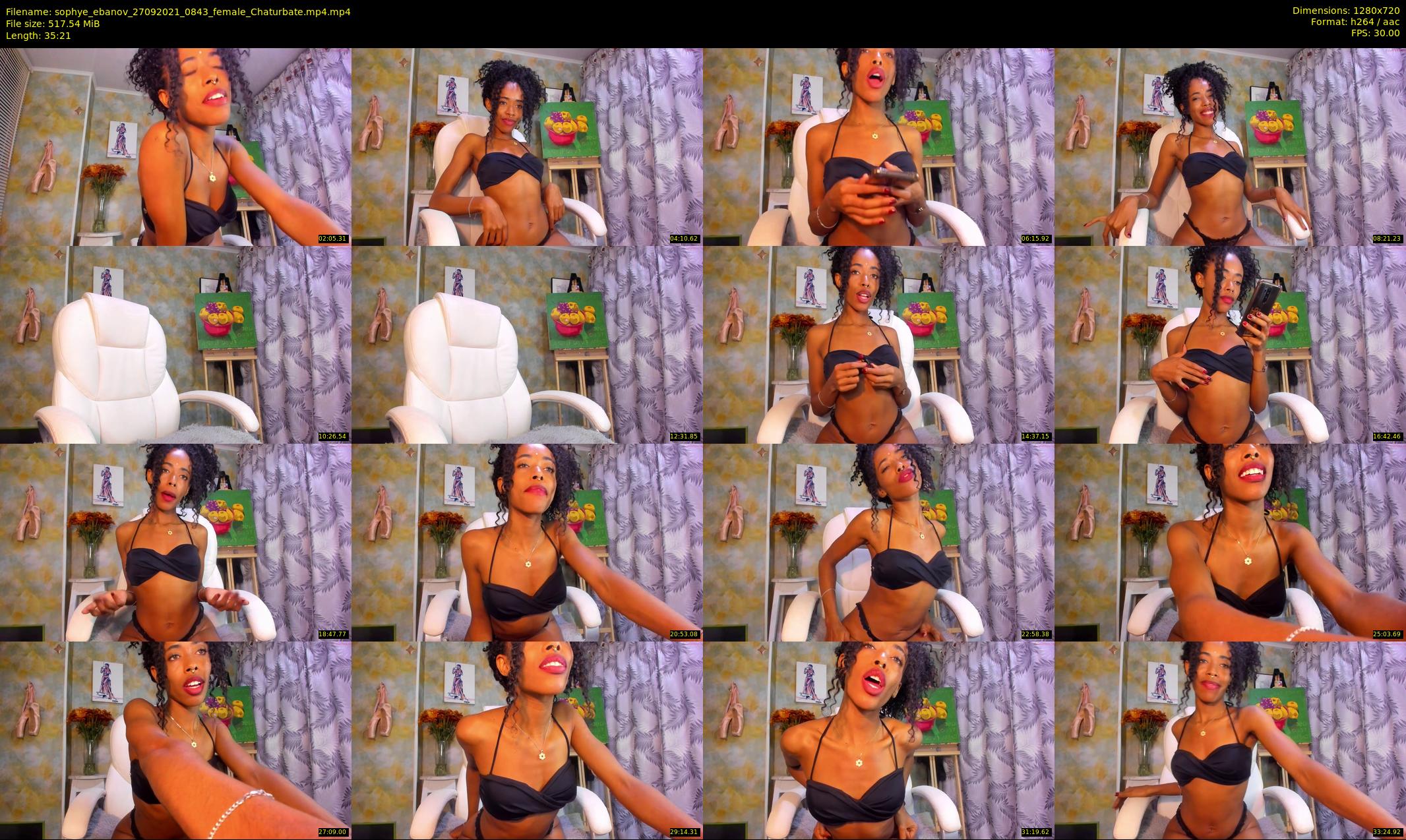 sophye_ebanov — 36 minute Chaturbate female cam show recording, 720p, Sep 27, 2021
