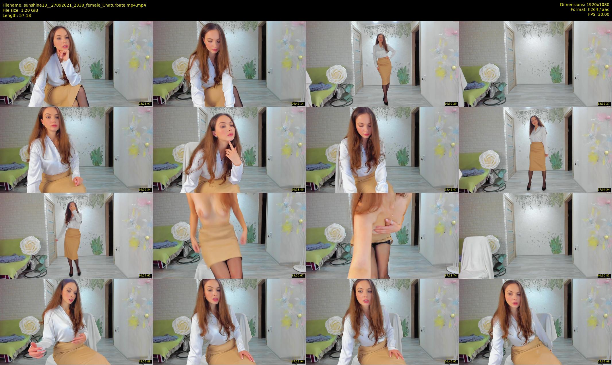 sunshine13_ — 58 minute Chaturbate female cam show recording, 1080p, Sep 27, 2021