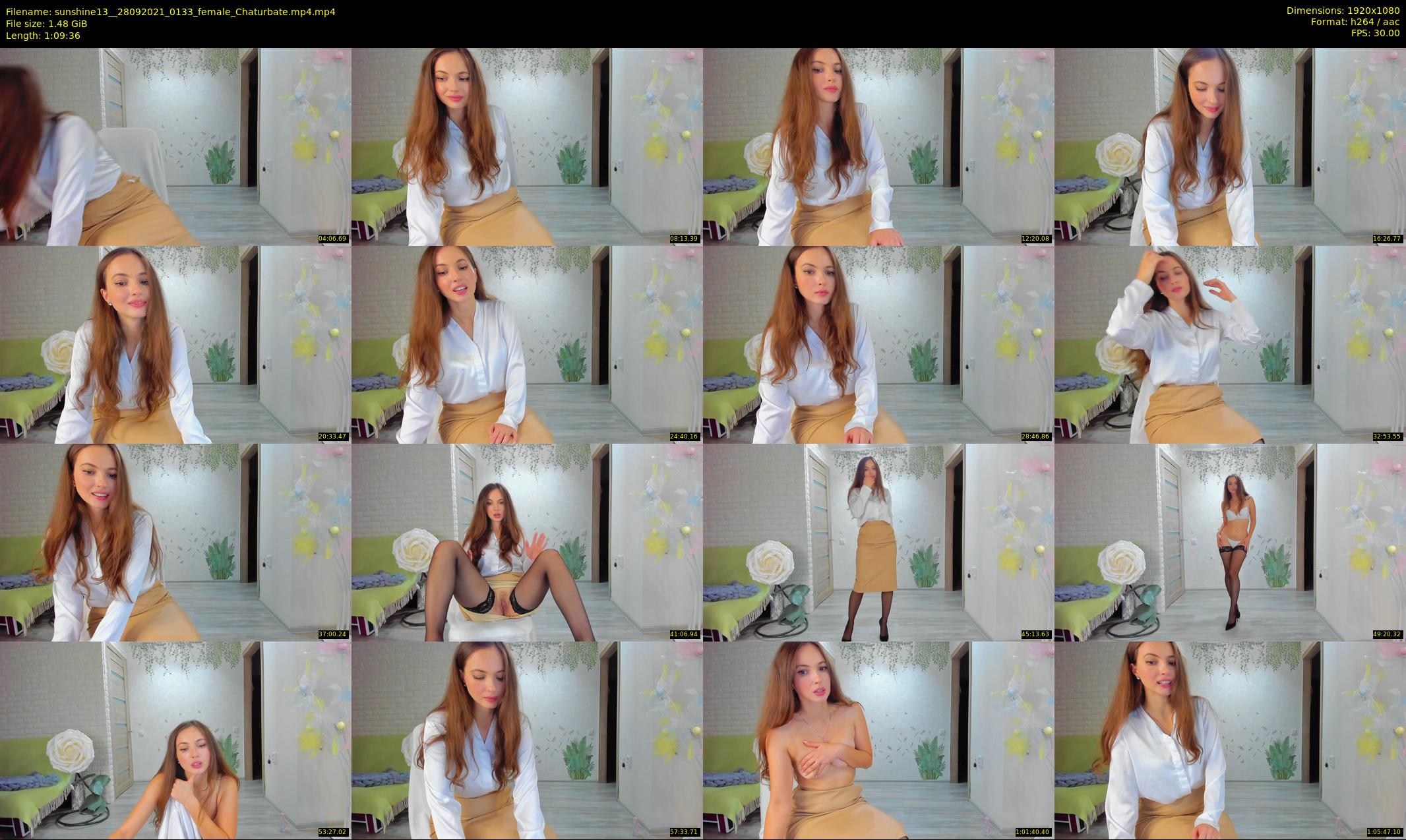 sunshine13_ — 70 minute Chaturbate female cam show recording, 1080p, Sep 28, 2021