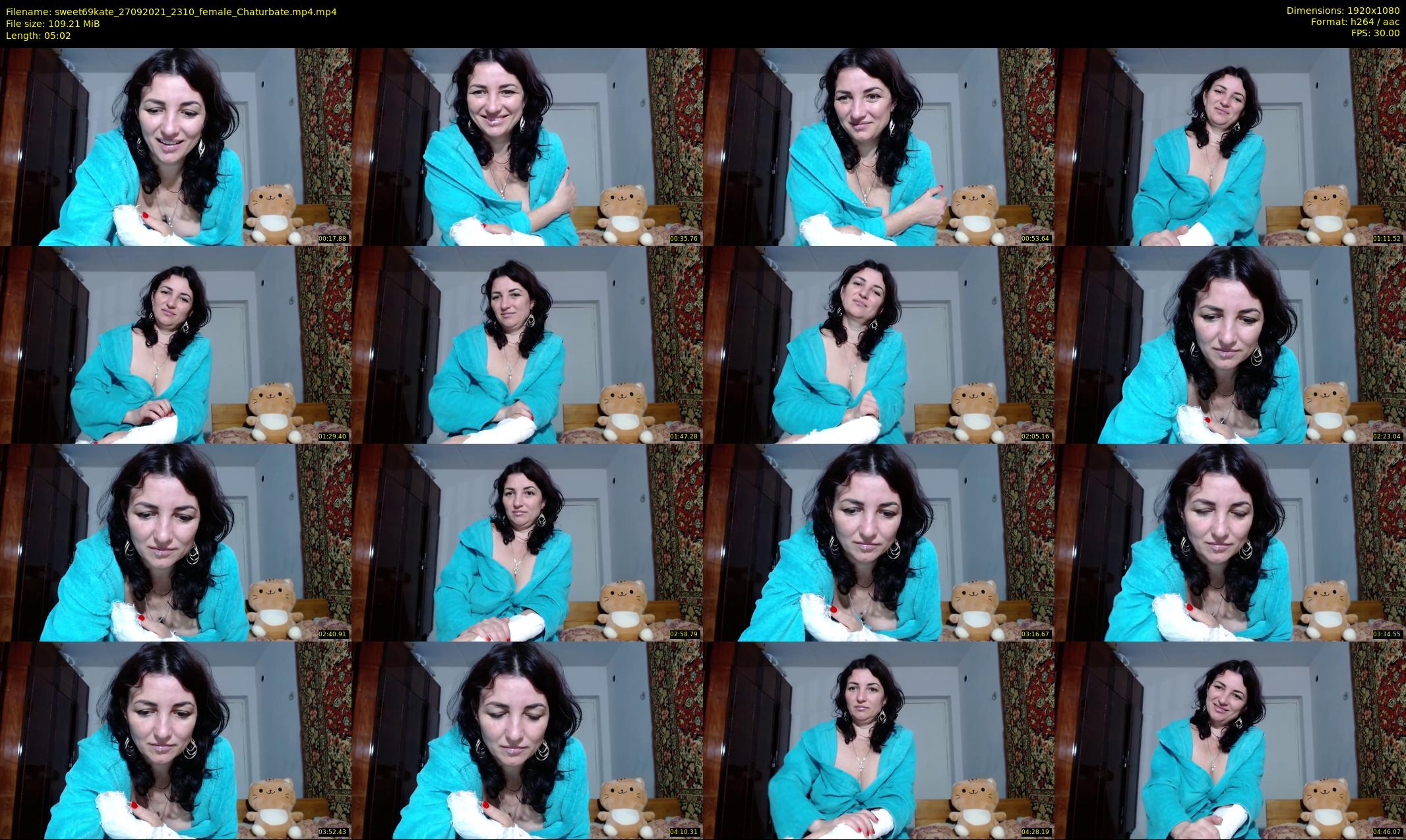 sweet69kate — 6 minute Chaturbate female cam show recording, 1080p, Sep 27, 2021