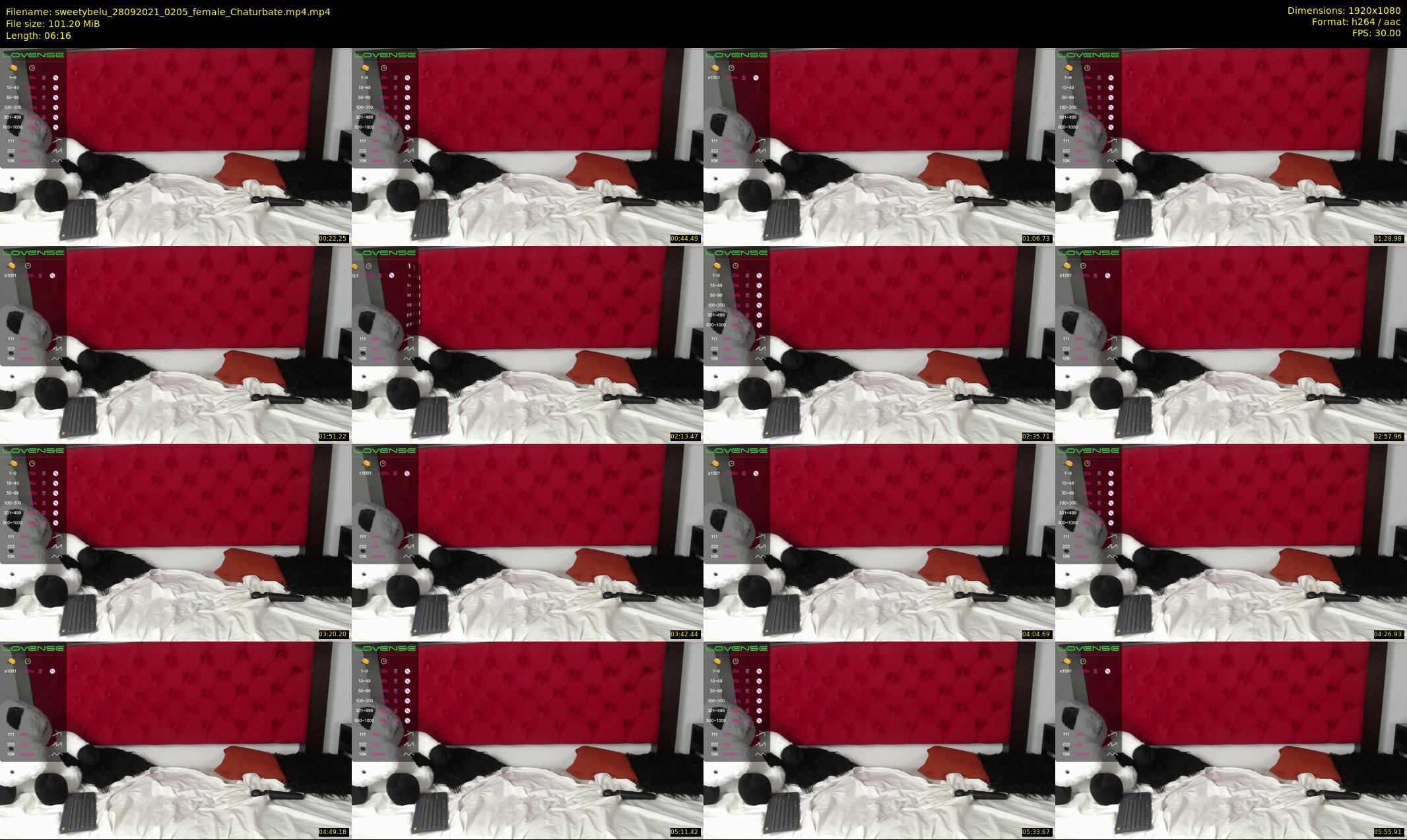 sweetybelu — 7 minute Chaturbate female cam show recording, 1080p, Sep 28, 2021