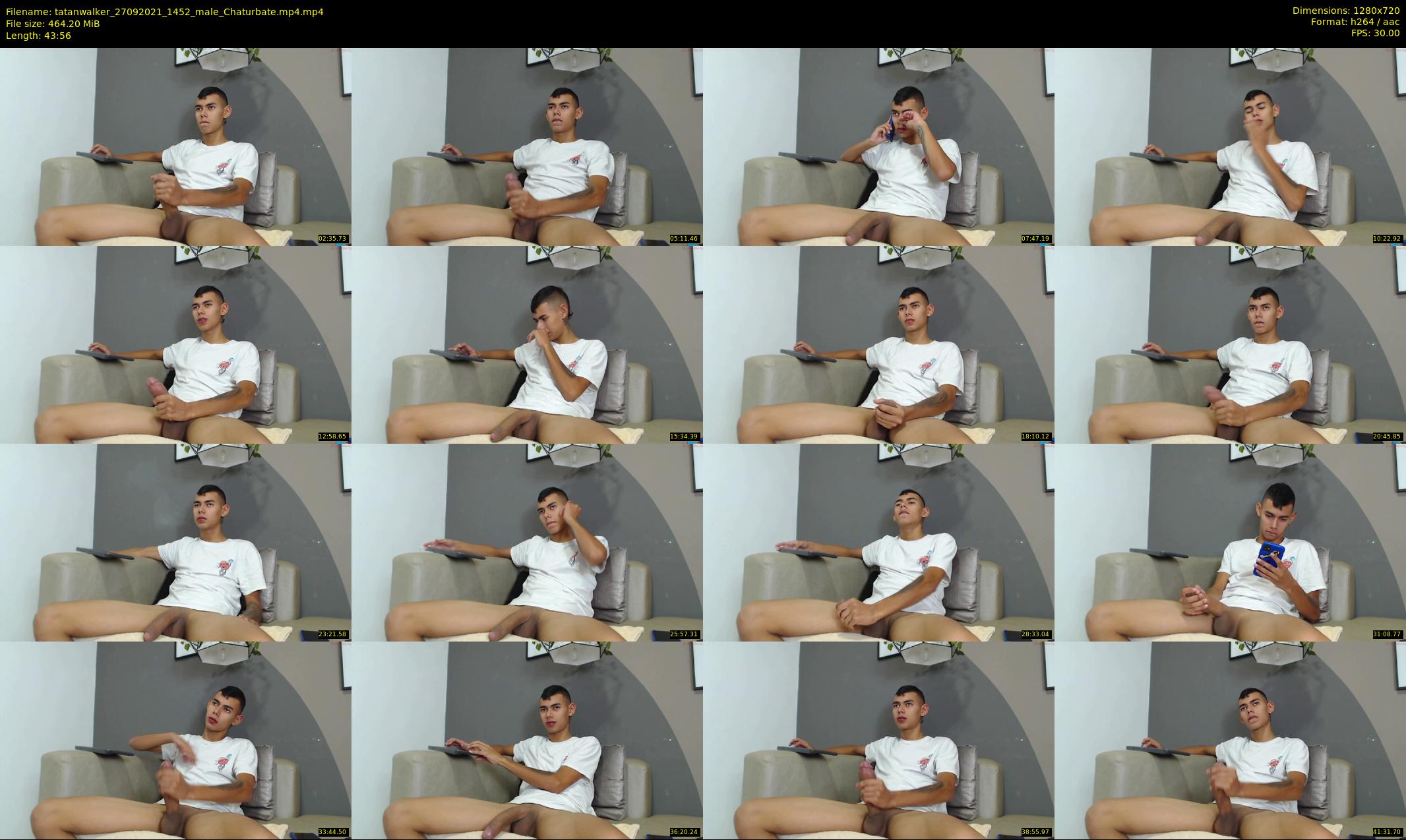 tatanwalker — 44 minute Chaturbate male cam show recording, 720p, Sep 27, 2021