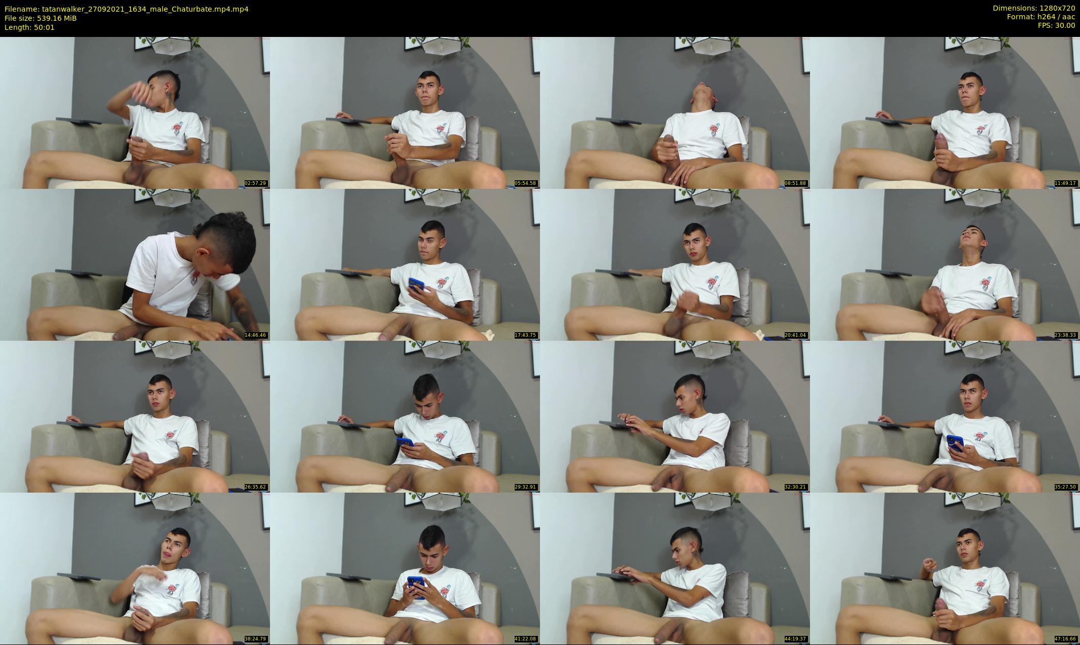 tatanwalker — 51 minute Chaturbate male cam show recording, 720p, Sep 27, 2021