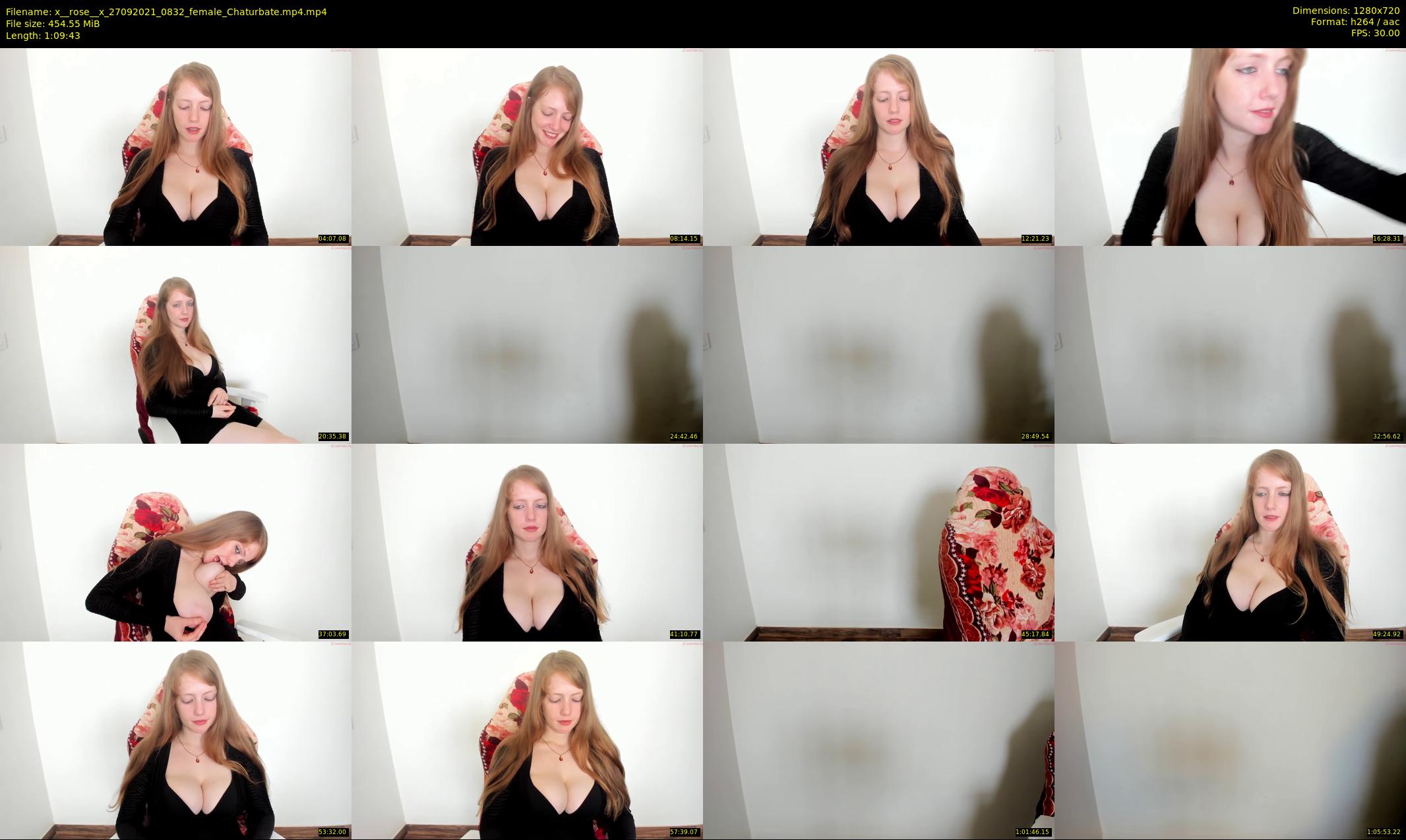 x__rose__x — 70 minute Chaturbate female cam show recording, 720p, Sep 27, 2021