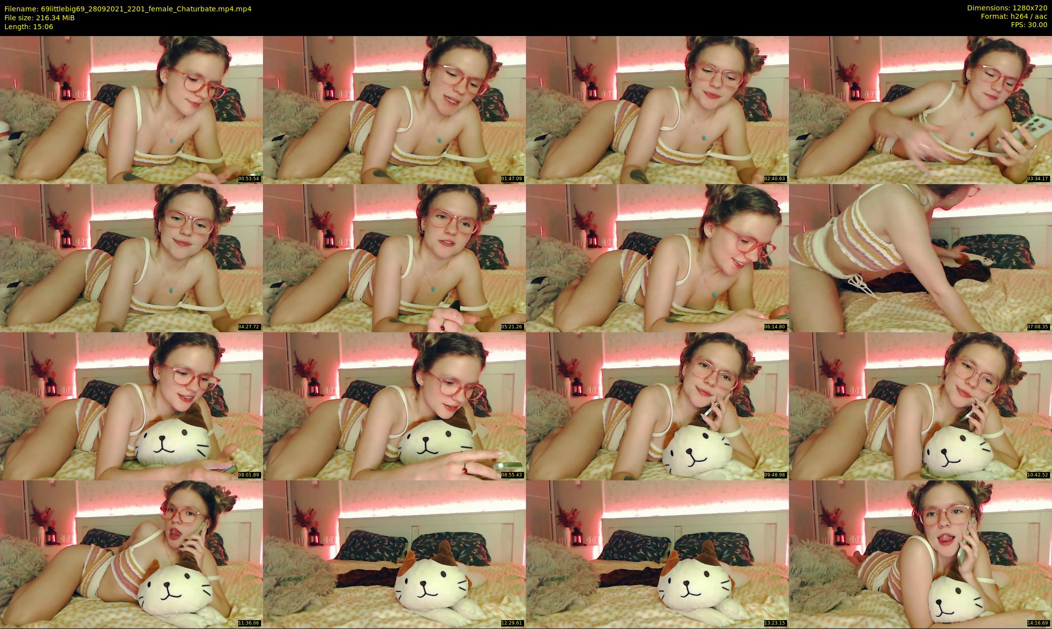 69littlebig69 — 16 minute Chaturbate couple cam show recording, 720p, Sep 28, 2021