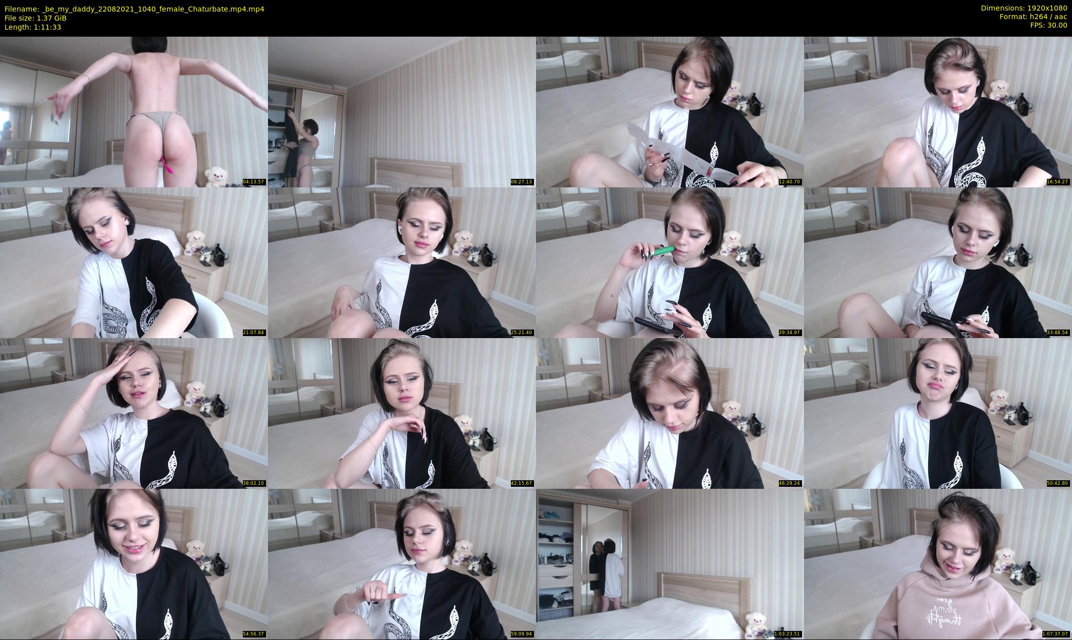 _be_my_daddy — 72 minute Chaturbate female cam show recording, 1080p, Aug 22, 2021
