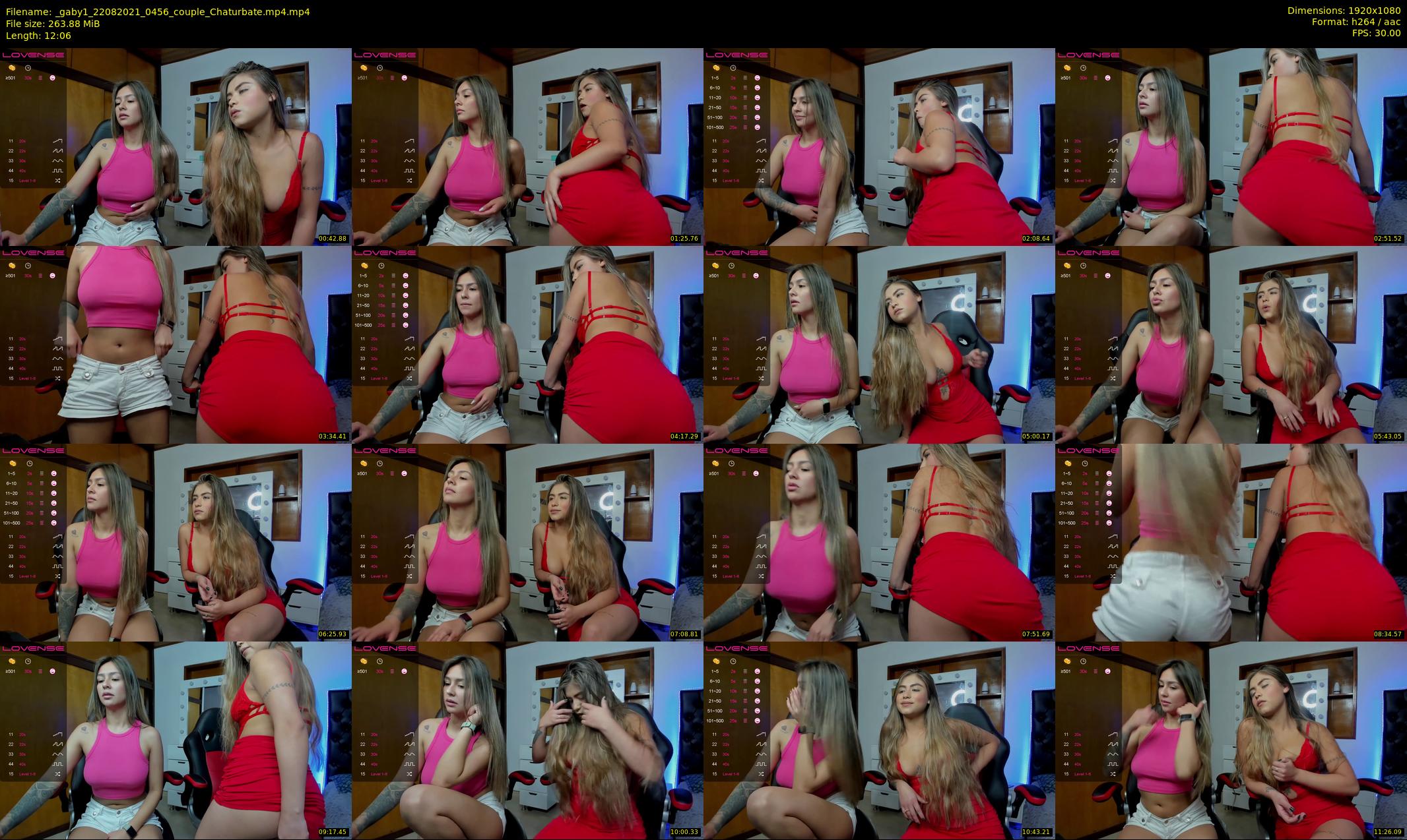 _gaby1 — 13 minute Chaturbate female cam show recording, 1080p, Aug 22, 2021