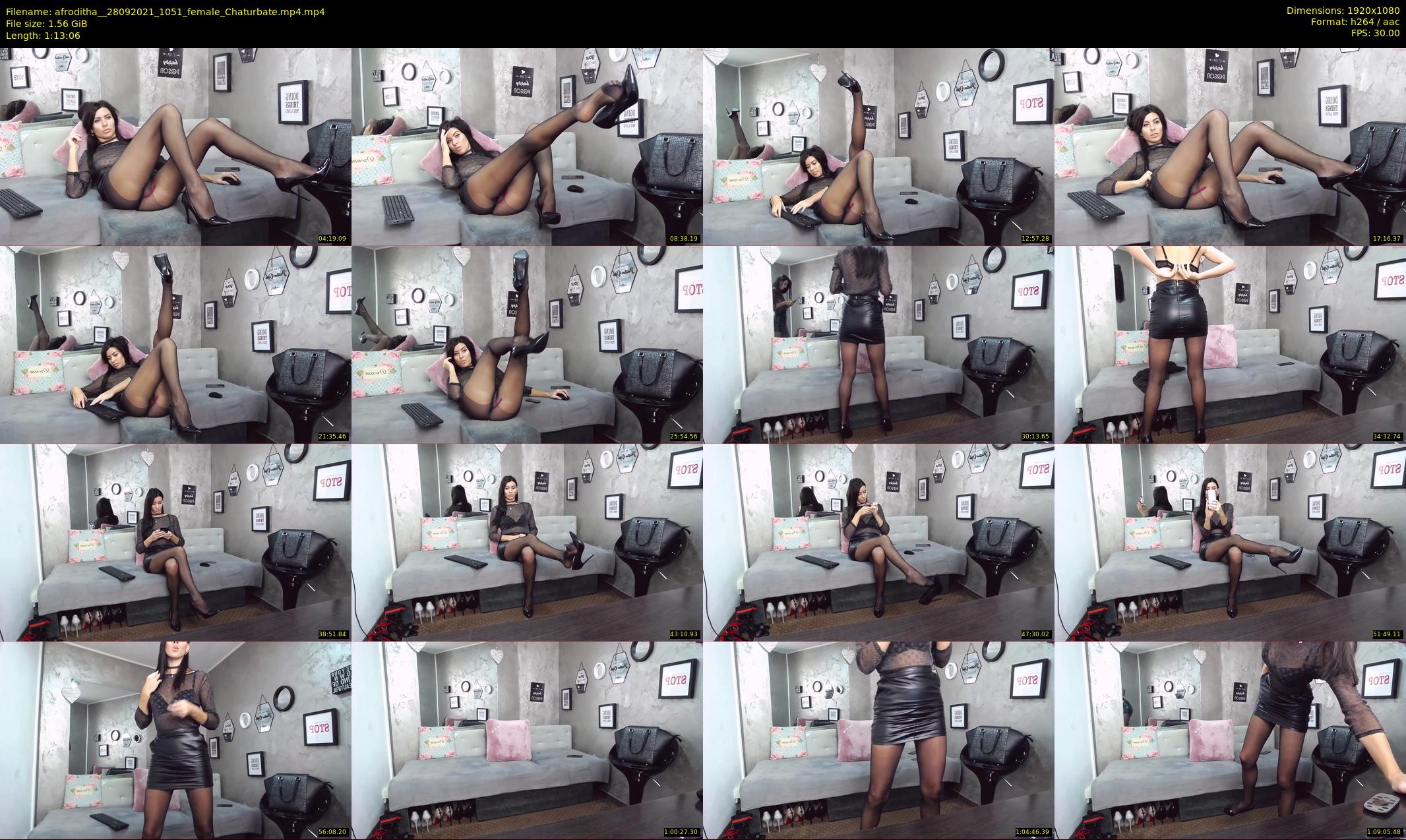 afroditha_ — 74 minute Chaturbate female cam show recording, 1080p, Sep 28, 2021