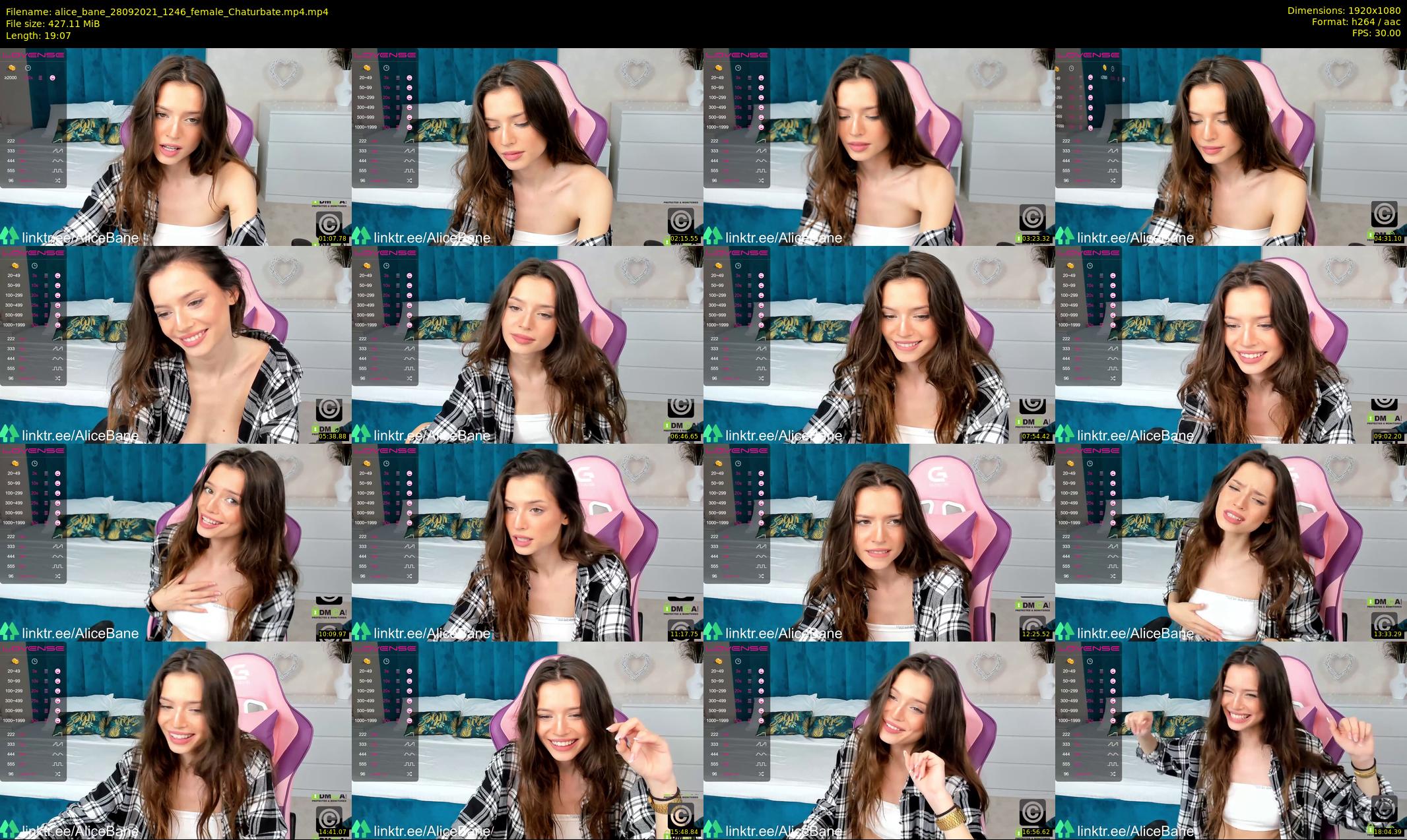 alice_bane — 20 minute Chaturbate female cam show recording, 1080p, Sep 28, 2021