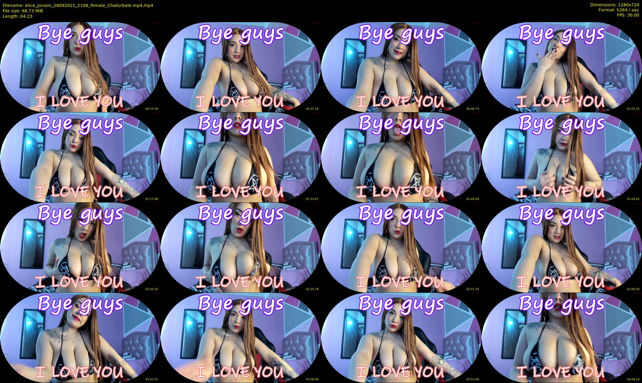alice_jonson — 5 minute Chaturbate female cam show recording, 720p, Sep 28, 2021