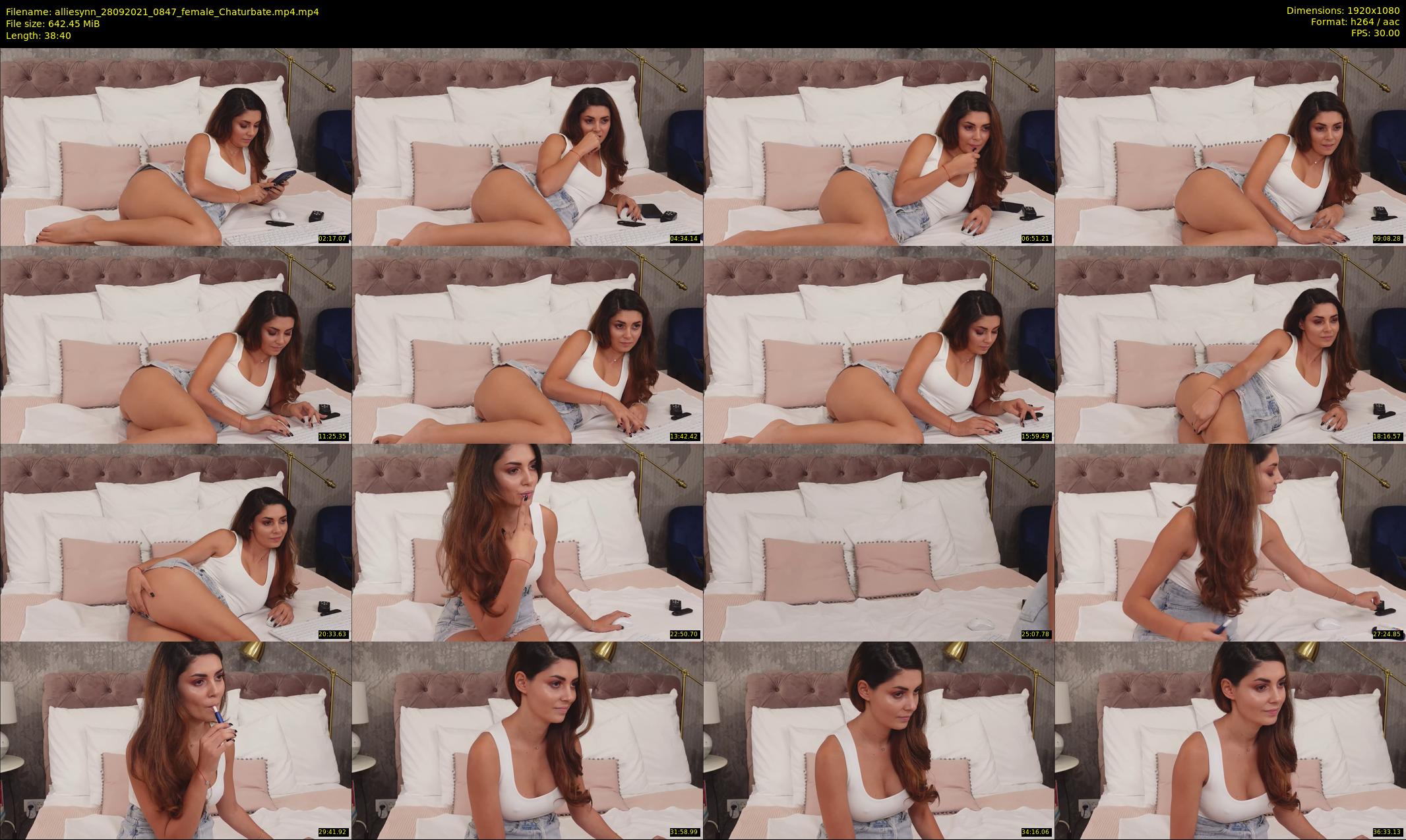 alliesynn — 39 minute Chaturbate female cam show recording, 1080p, Sep 28, 2021