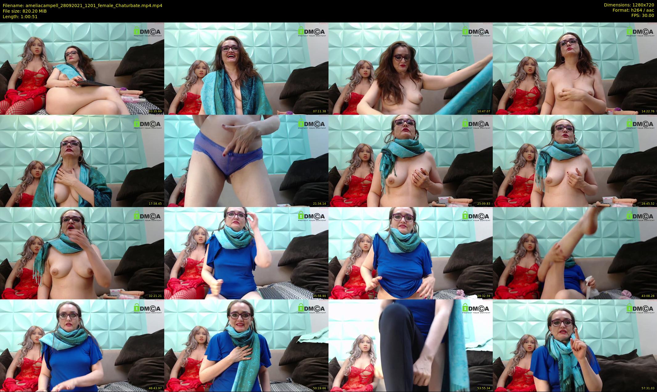 ameliacampell — 61 minute Chaturbate female cam show recording, 720p, Sep 28, 2021