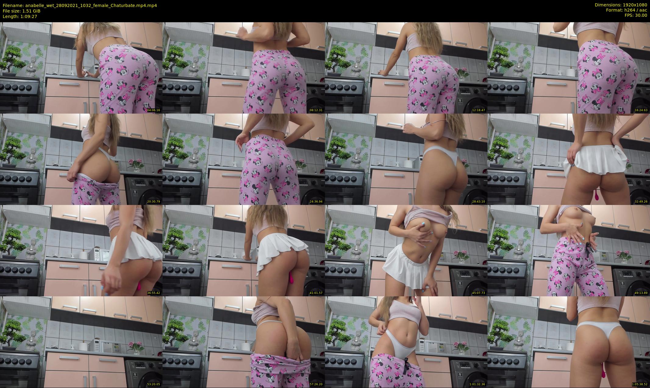 anabelle_wet — 70 minute Chaturbate female cam show recording, 1080p, Sep 28, 2021
