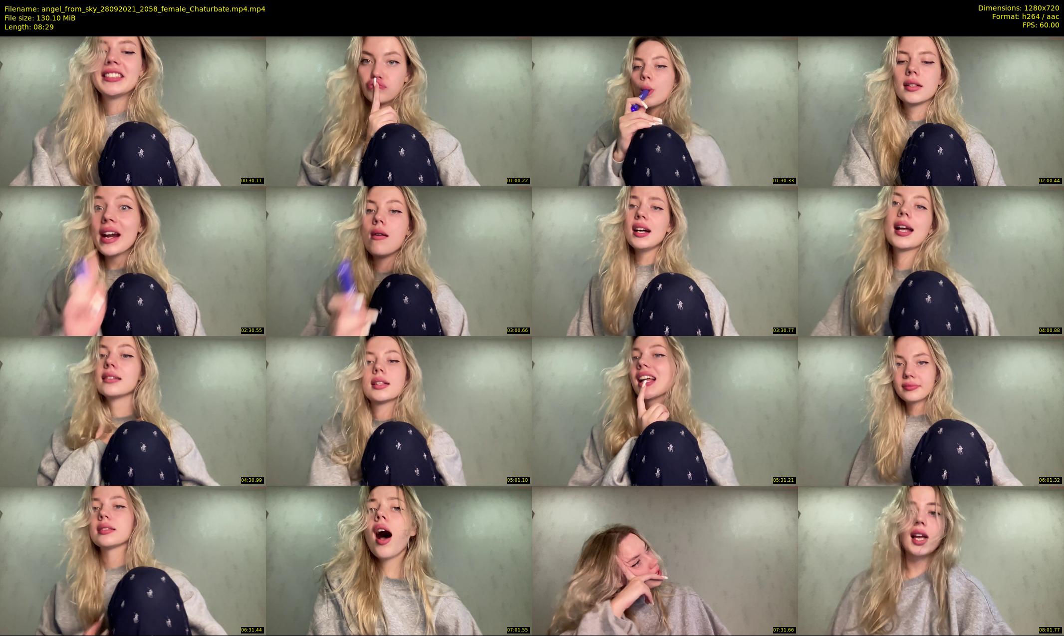 angel_from_sky — 9 minute Chaturbate female cam show recording, 720p, Sep 28, 2021