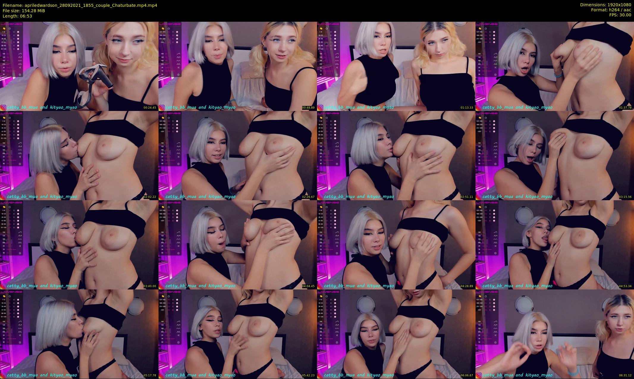apriledwardson — 7 minute Chaturbate couple cam show recording, 1080p, Sep 28, 2021
