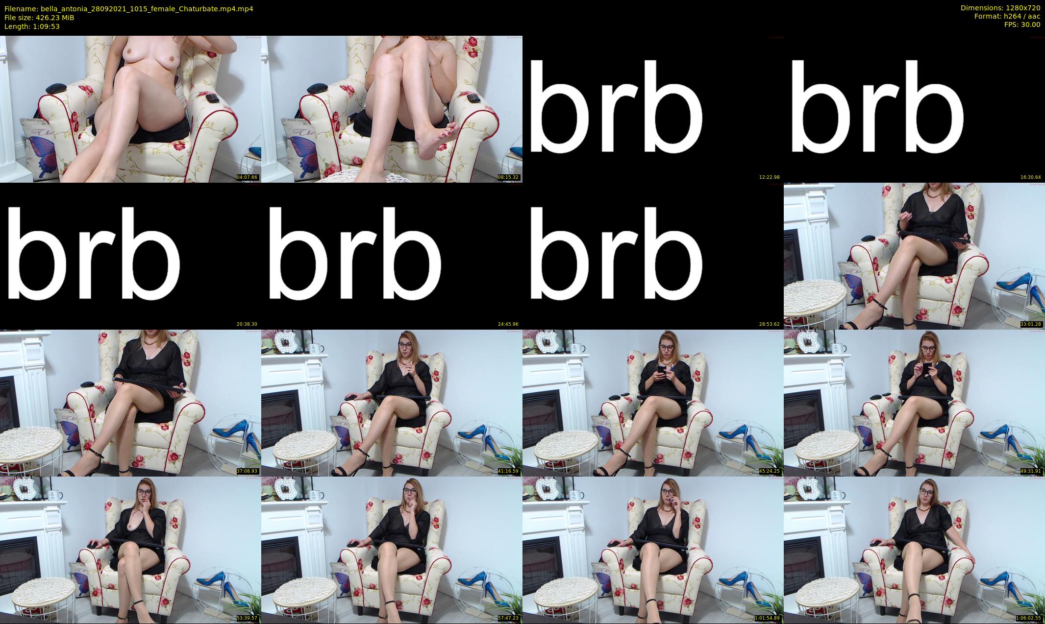 bella_antonia — 70 minute Chaturbate female cam show recording, 720p, Sep 28, 2021