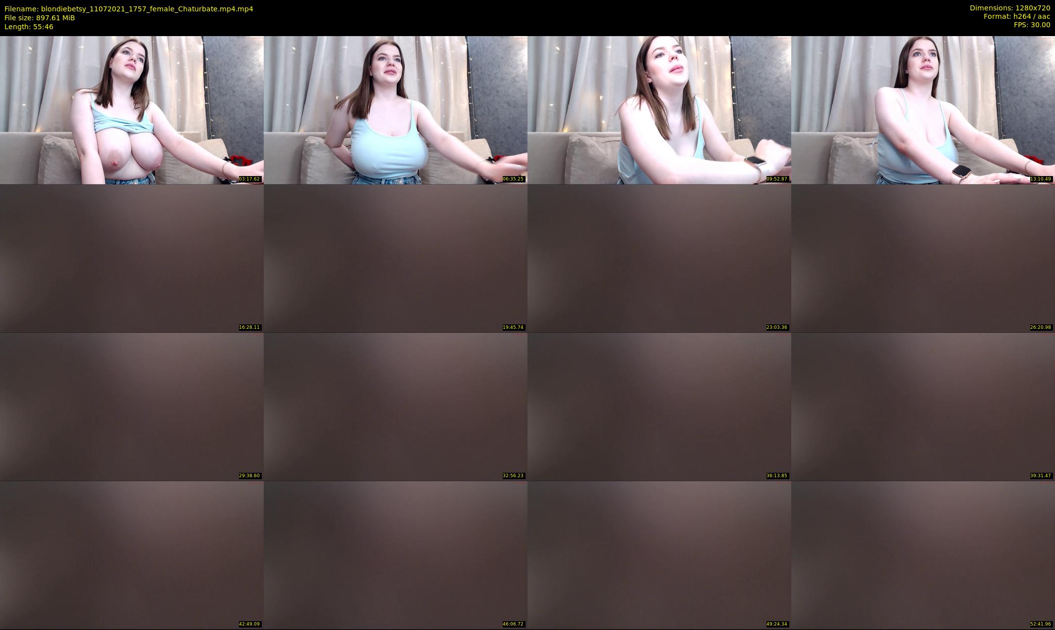 blondiebetsy — 56 minute Chaturbate female cam show recording, 720p, Jul 11, 2021