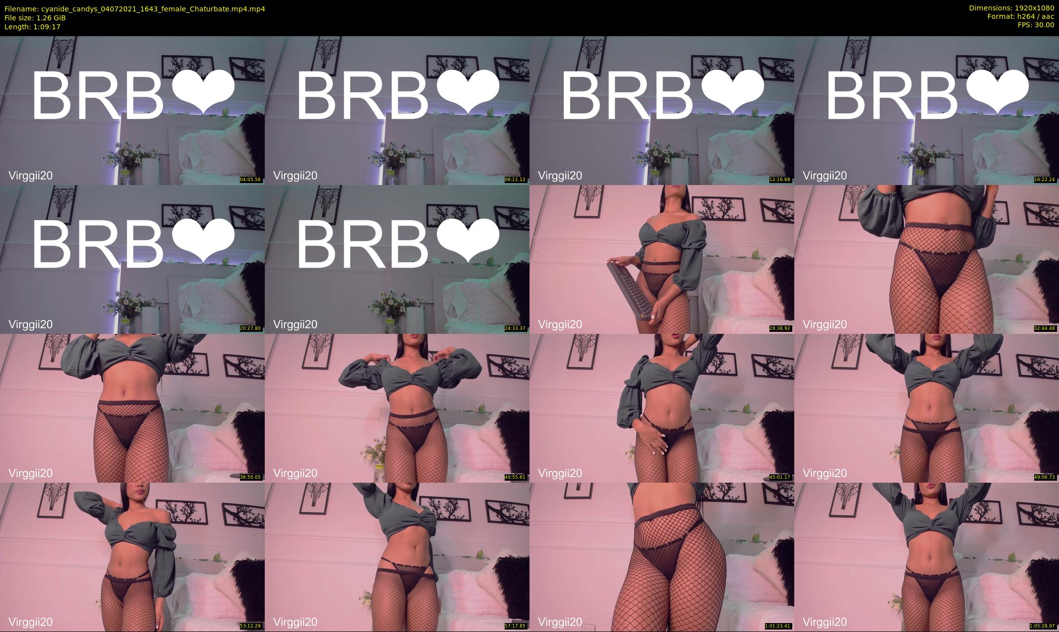 cyanide_candys — 70 minute Chaturbate female cam show recording, 1080p, Jul 4, 2021