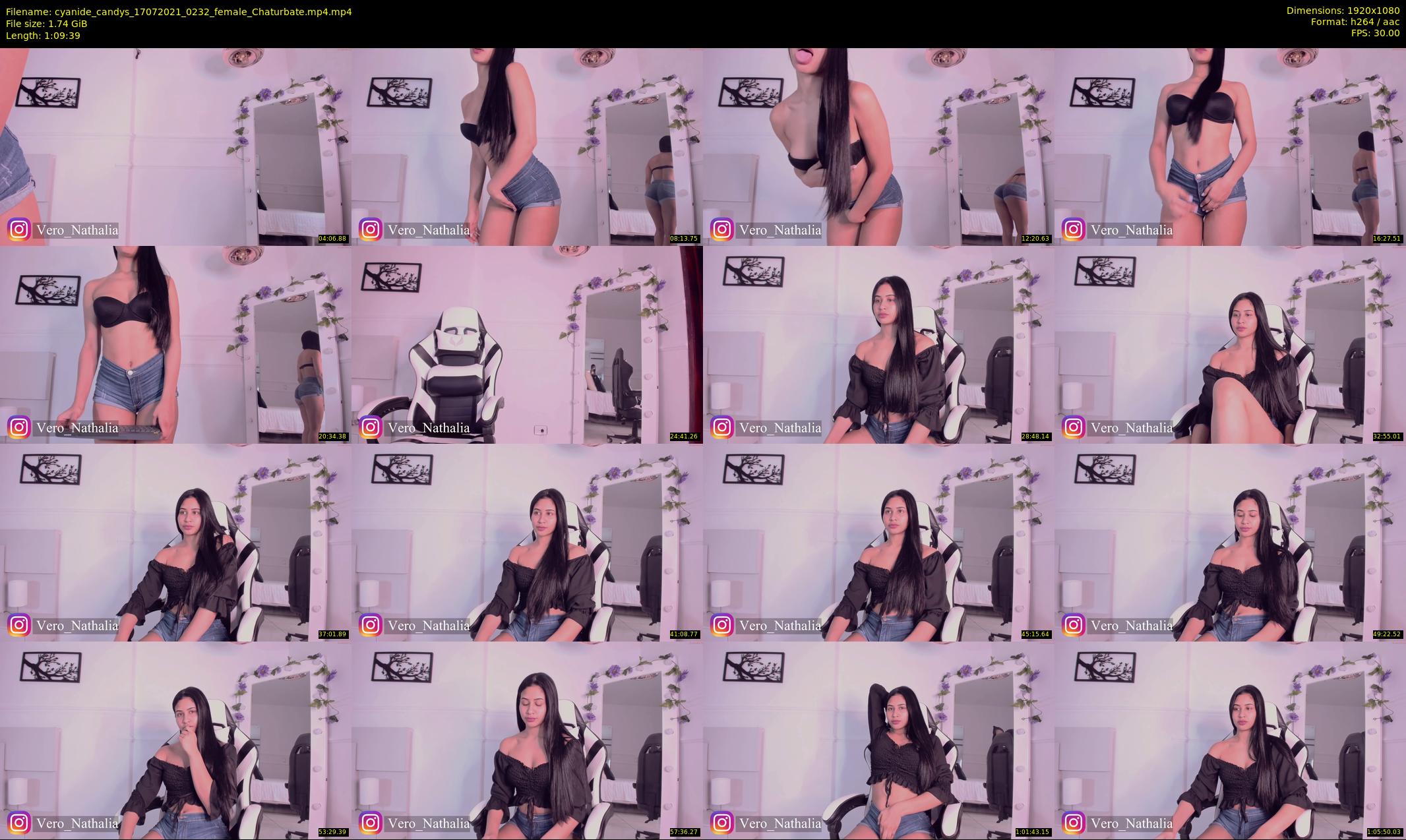 cyanide_candys — 70 minute Chaturbate female cam show recording, 1080p, Jul 17, 2021