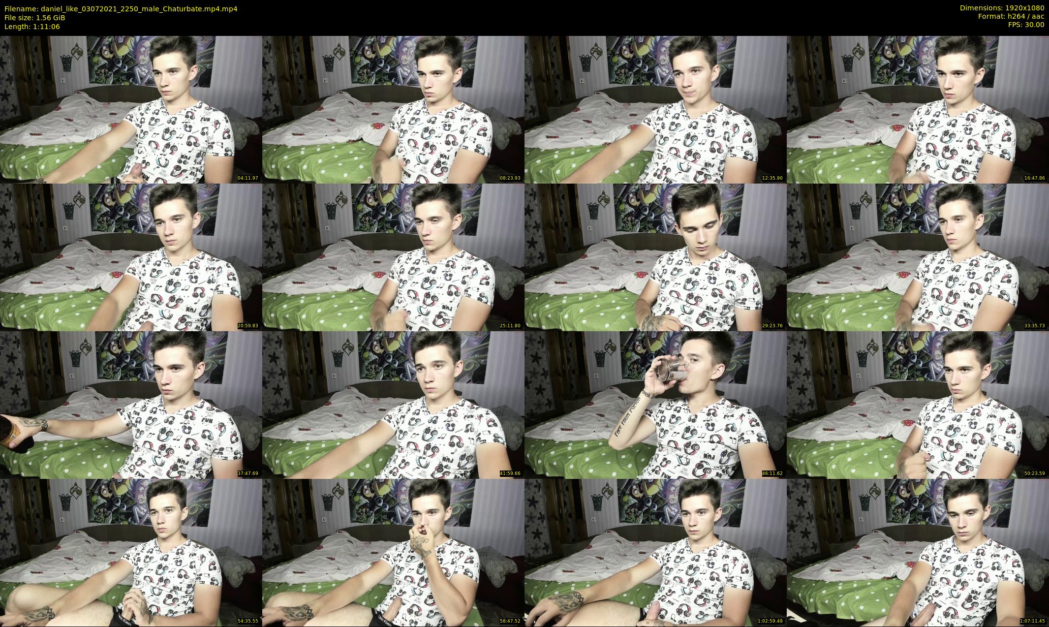 daniel_like — 72 minute Chaturbate male cam show recording, 1080p, Jul 3, 2021