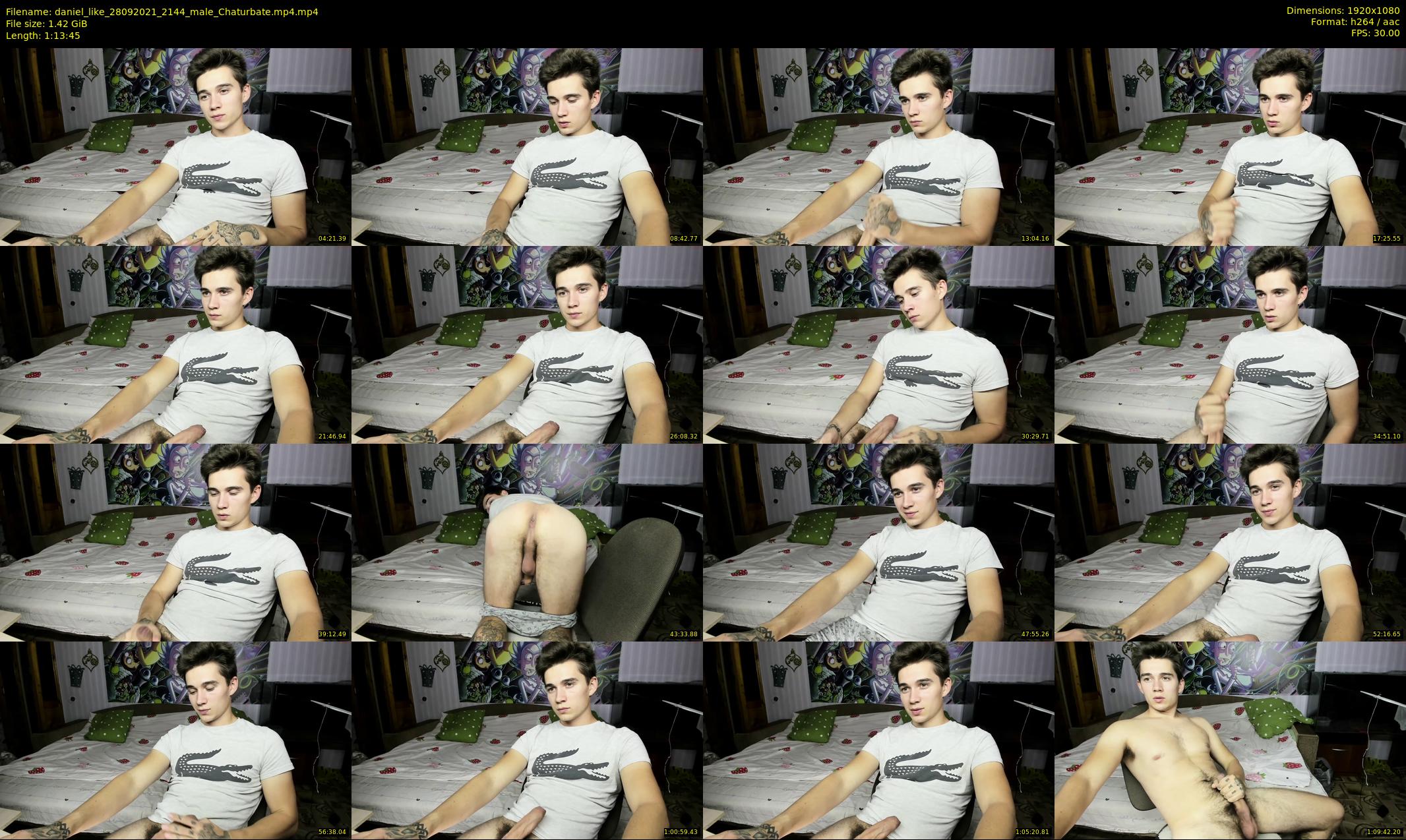 daniel_like — 74 minute Chaturbate male cam show recording, 1080p, Sep 28, 2021