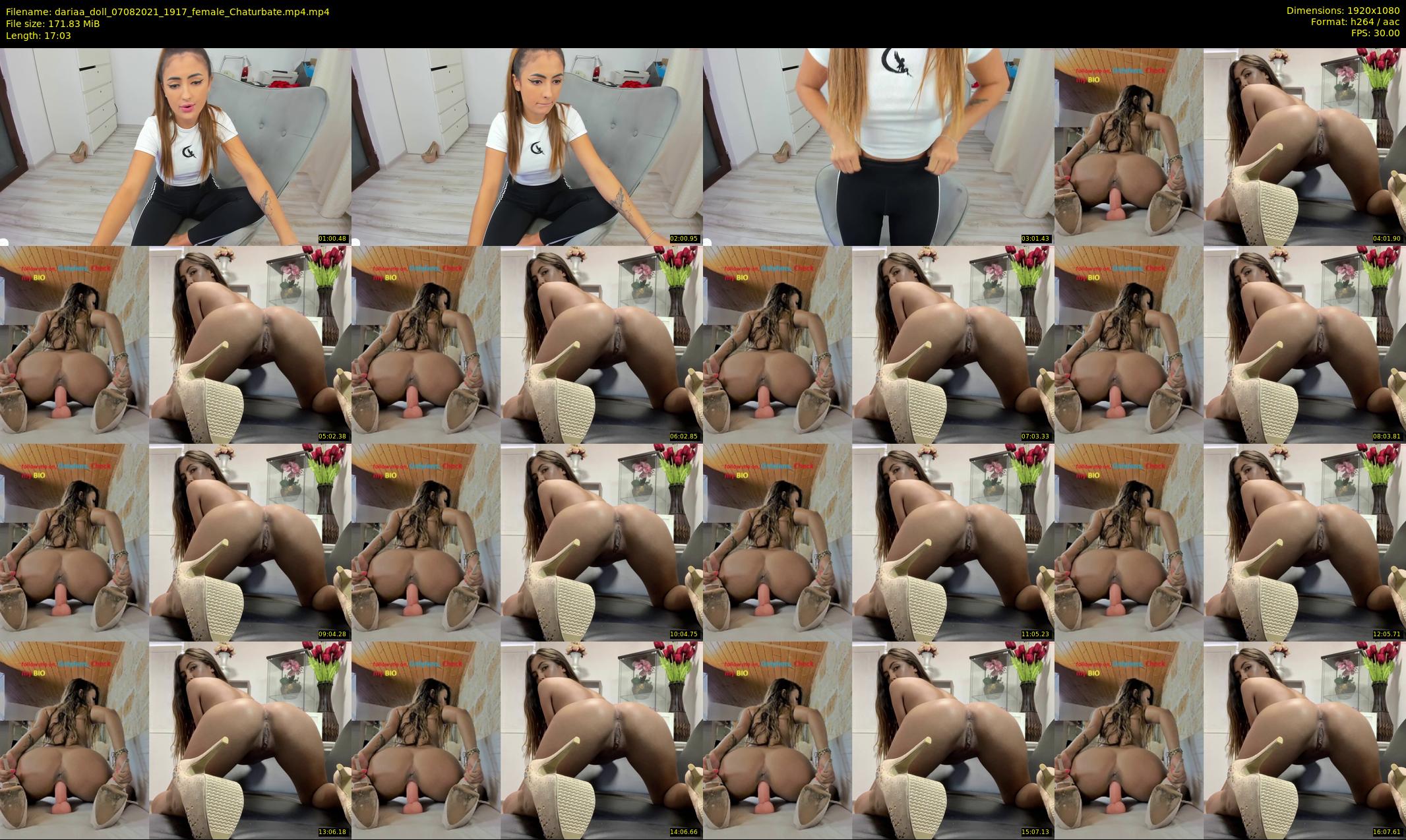 dariaa_doll — 18 minute Chaturbate female cam show recording, 1080p, Aug 7, 2021