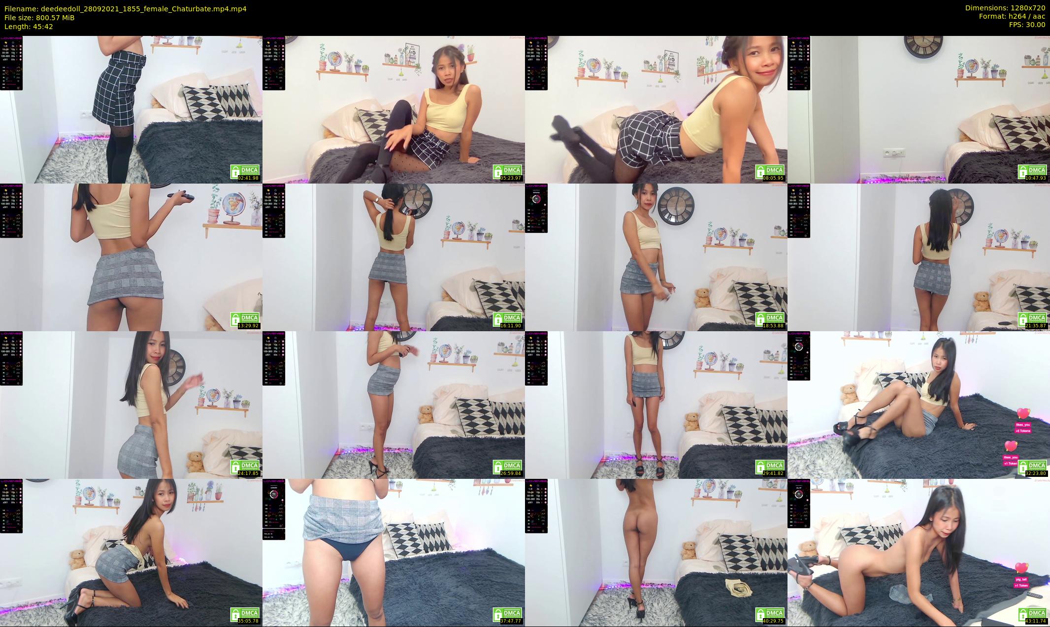 deedeedoll — 46 minute Chaturbate female cam show recording, 720p, Sep 28, 2021