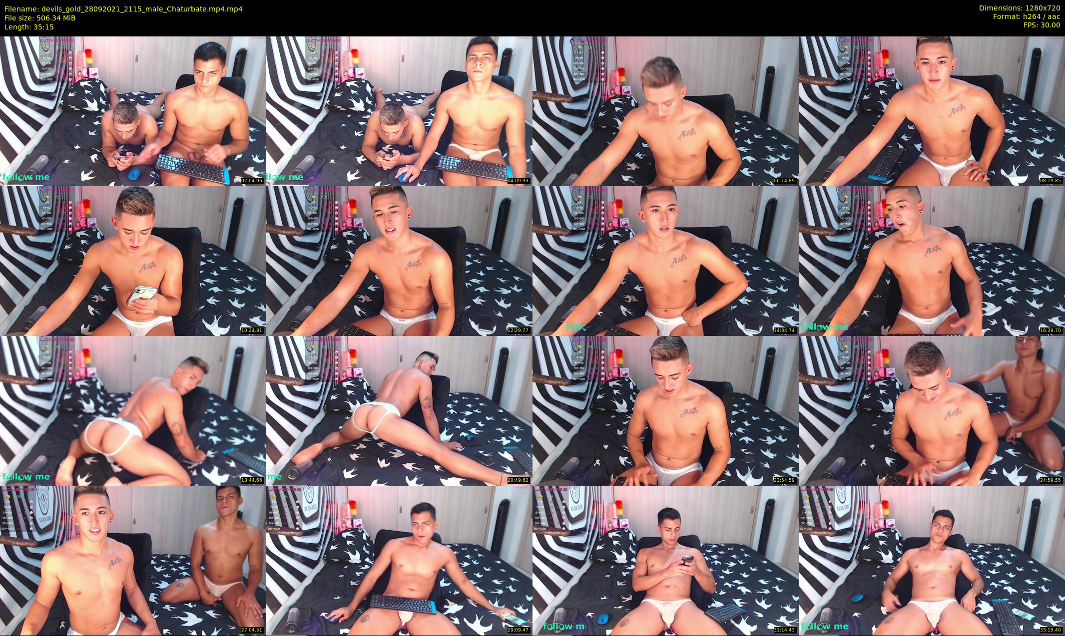 devils_gold — 36 minute Chaturbate male cam show recording, 720p, Sep 28, 2021