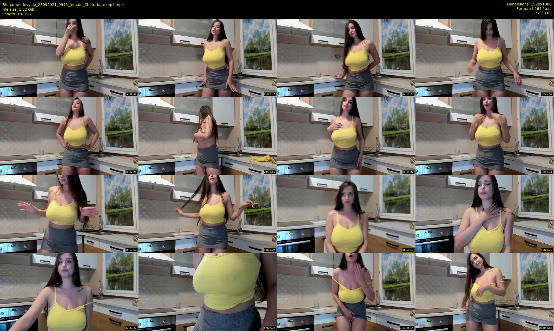 devyale — 70 minute Chaturbate female cam show recording, 1080p, Sep 28, 2021