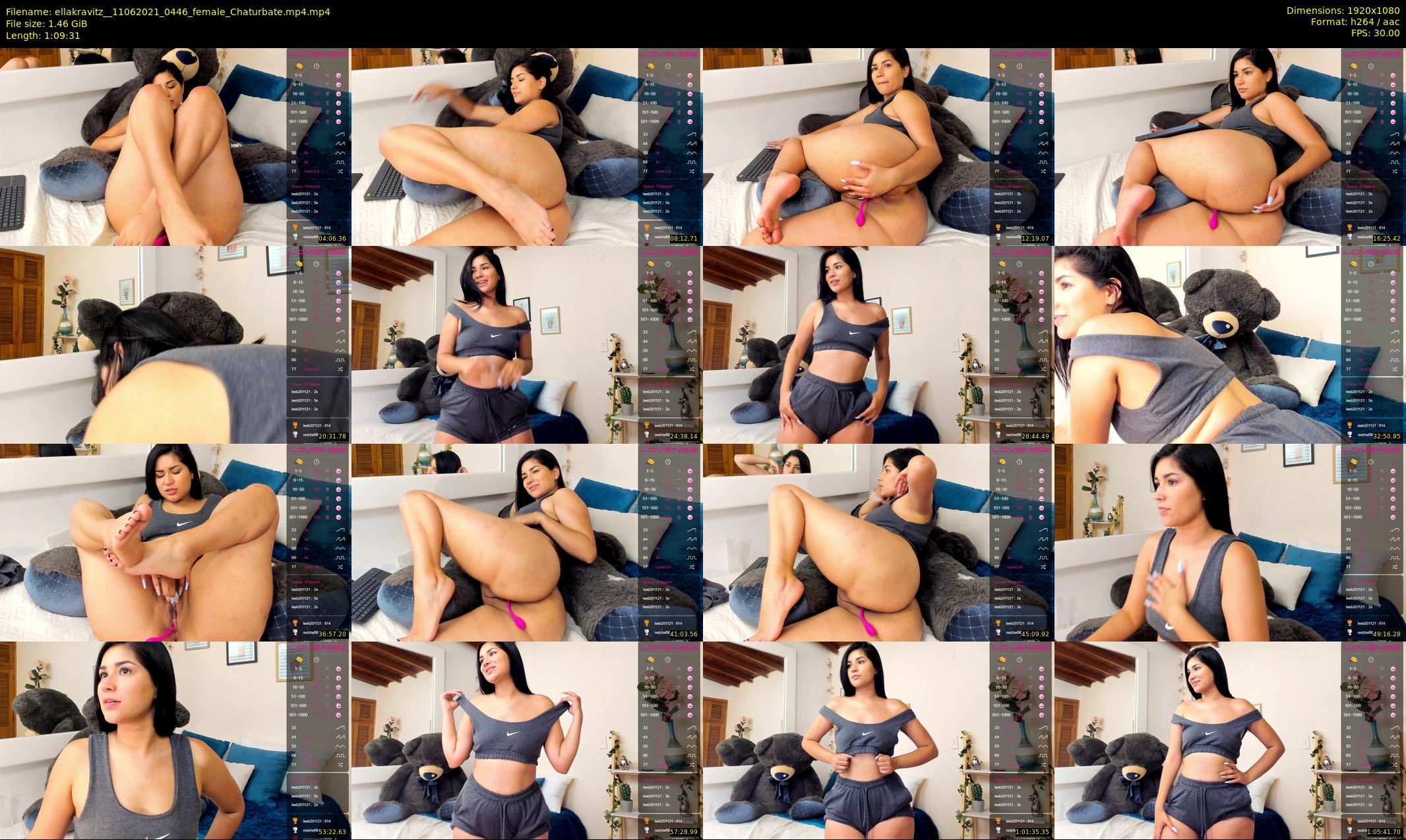 ellakravitz_ — 70 minute Chaturbate female cam show recording, 1080p, Jun 11, 2021