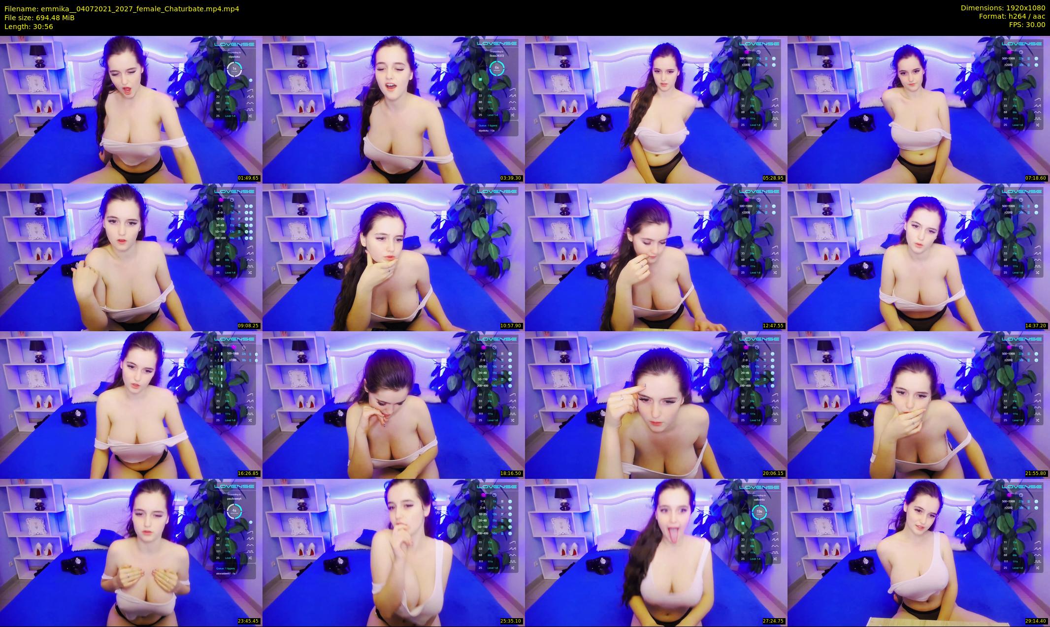 emmika_ — 31 minute Chaturbate female cam show recording, 1080p, Jul 4, 2021