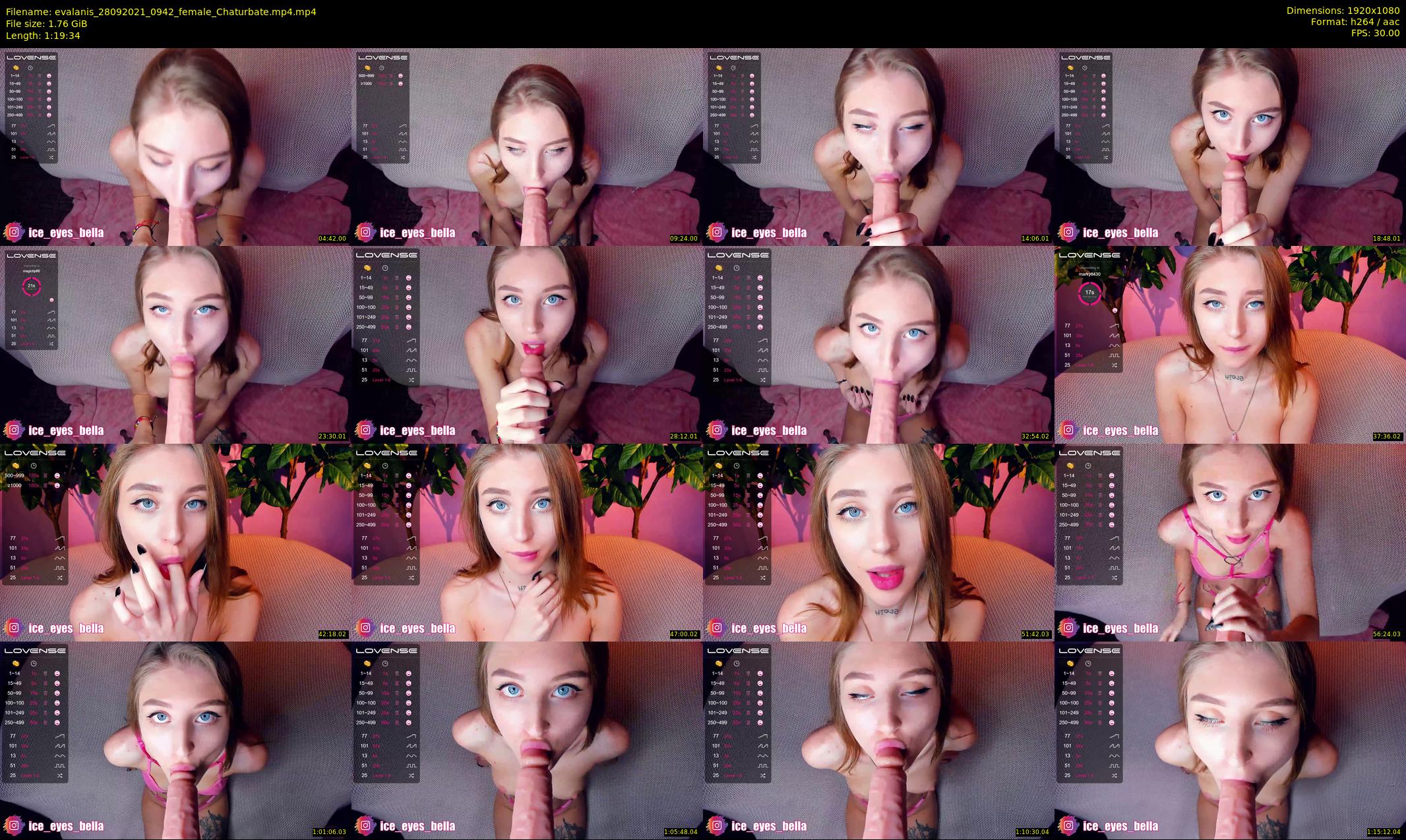 evalanis — 80 minute Chaturbate couple cam show recording, 1080p, Sep 28, 2021