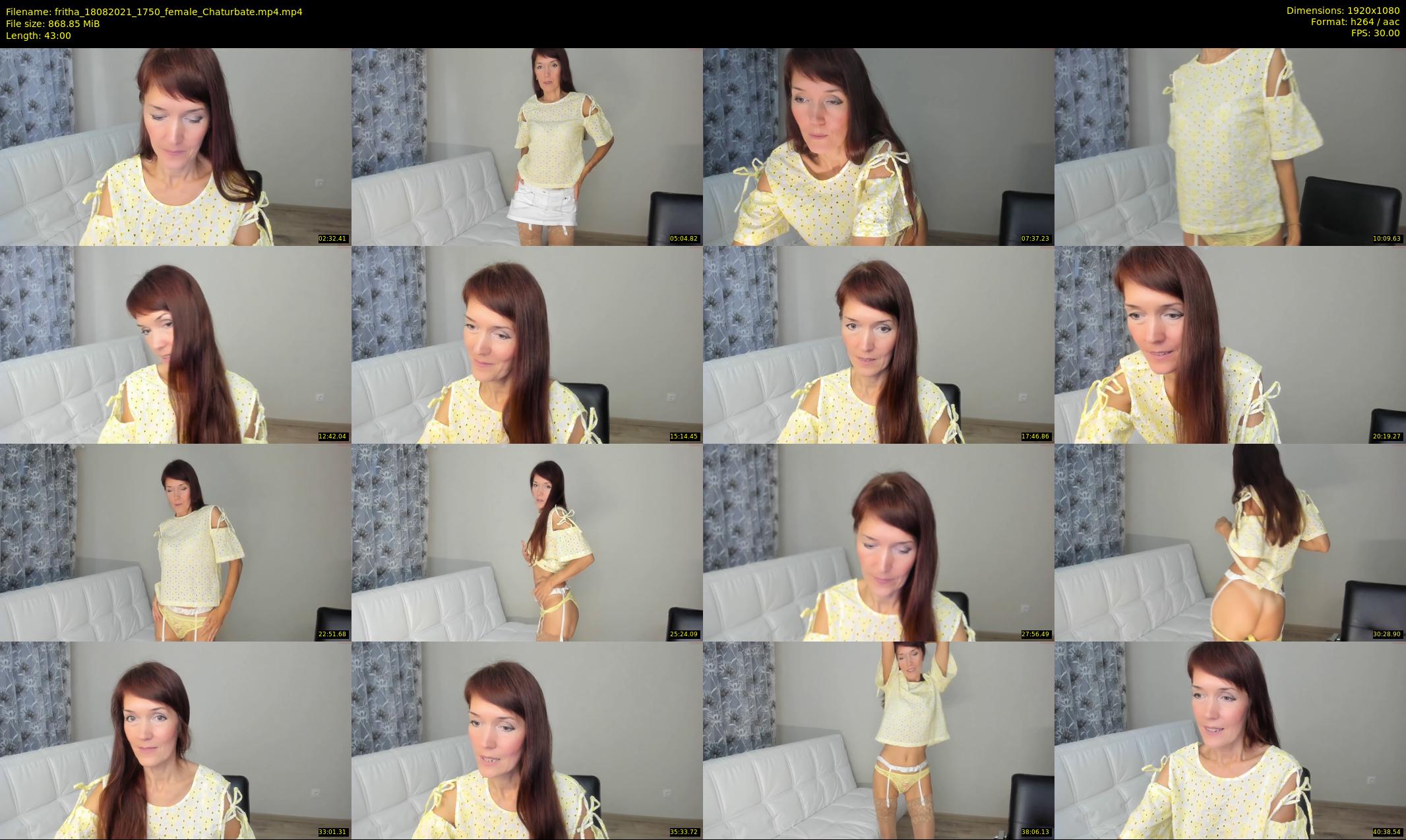 fritha — 43 minute Chaturbate female cam show recording, 1080p, Aug 18, 2021