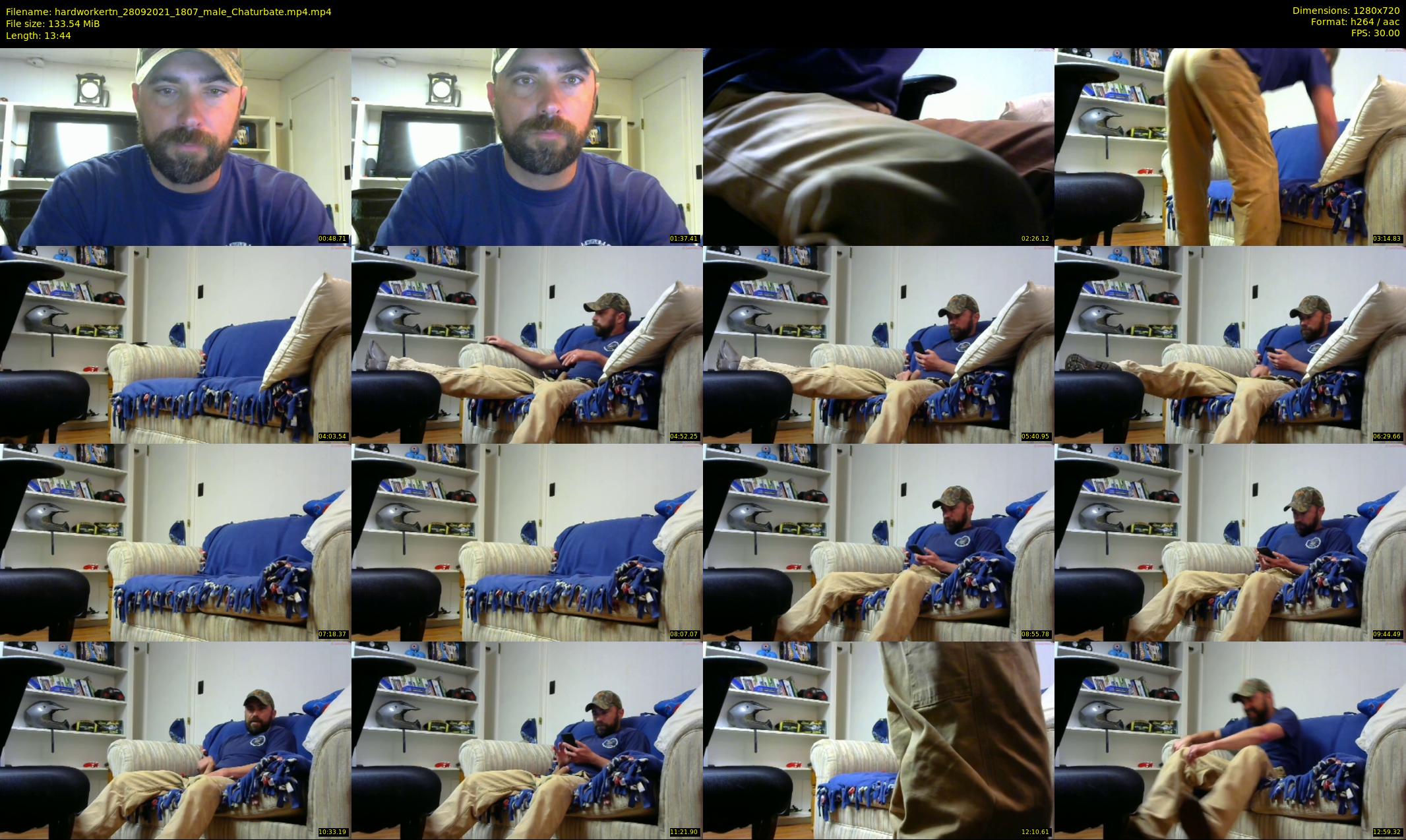 hardworkertn — 14 minute Chaturbate male cam show recording, 720p, Sep 28, 2021