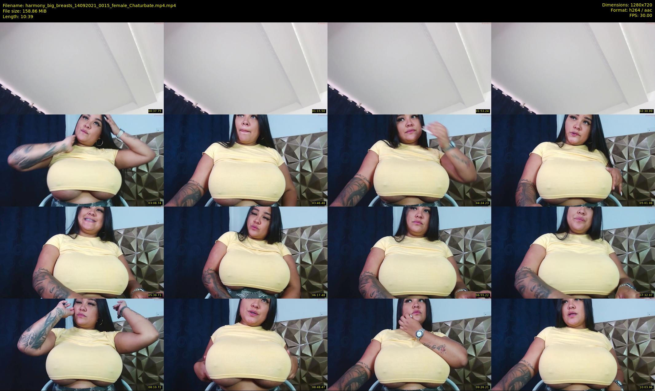 harmony_big_breasts — 11 minute Chaturbate female cam show recording, 720p, Sep 14, 2021