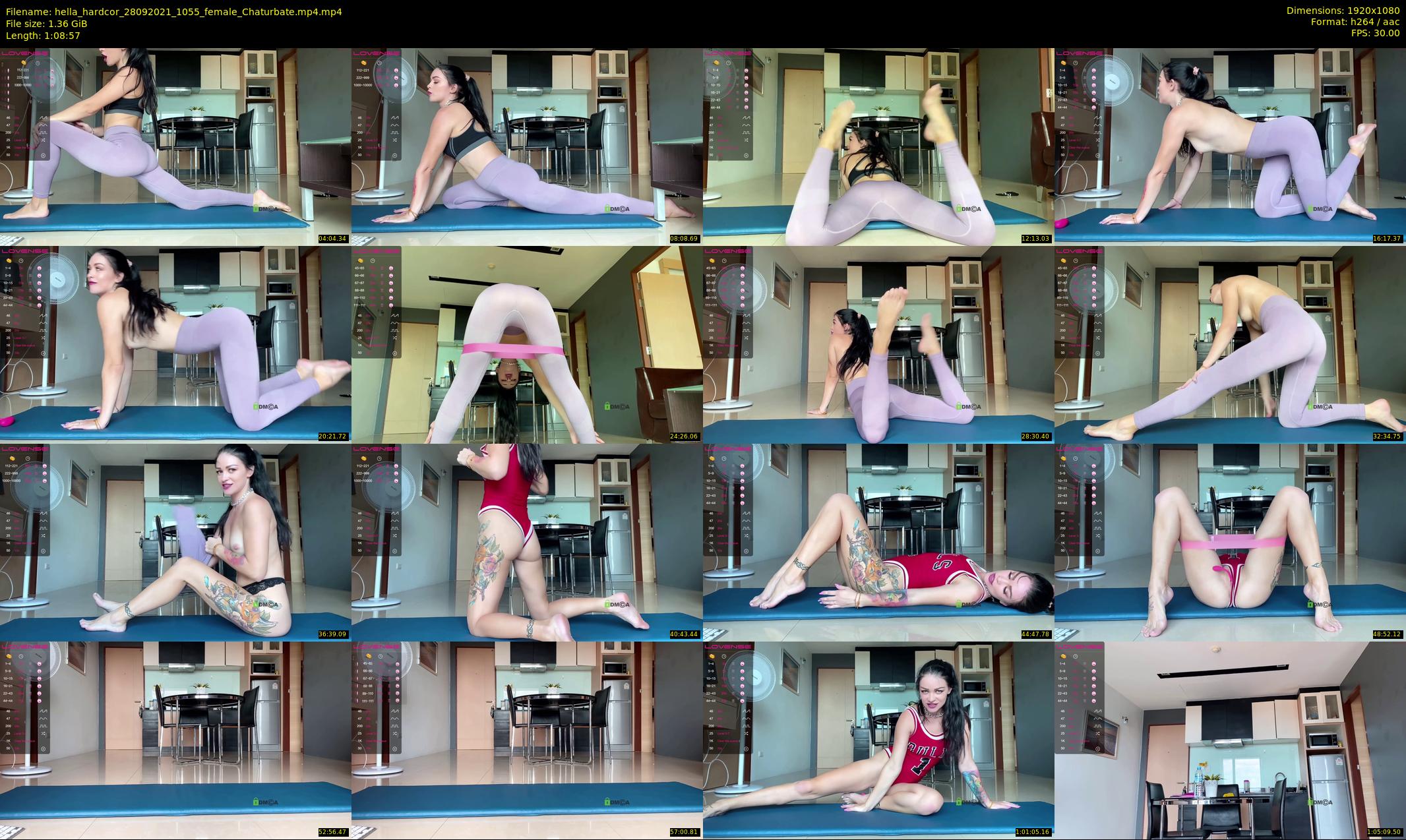 hella_hardcor — 69 minute Chaturbate female cam show recording, 1080p, Sep 28, 2021