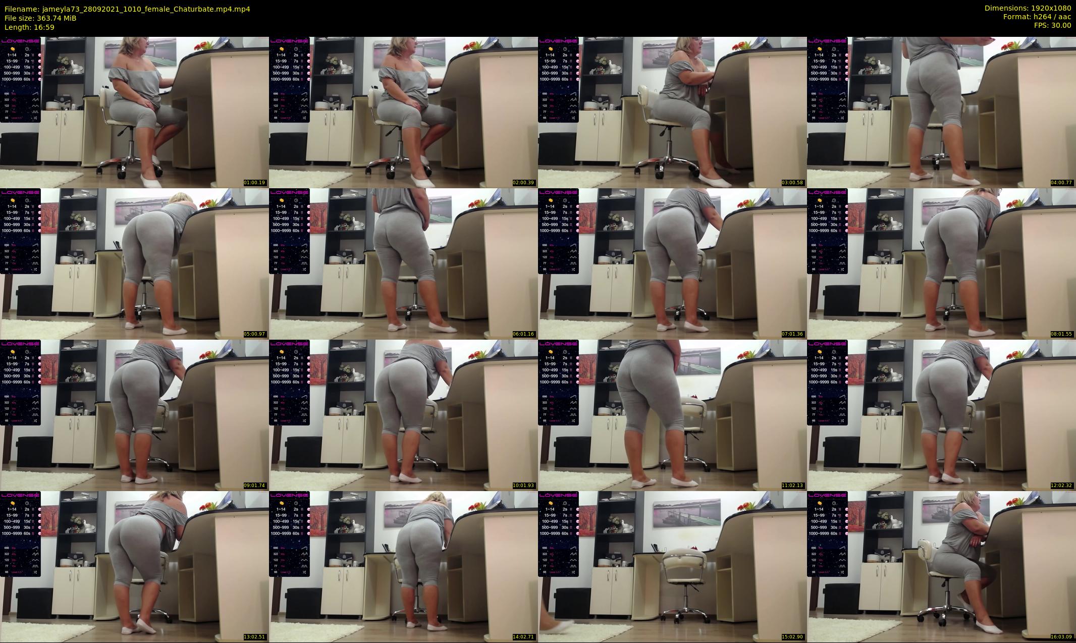 jameyla73 — 17 minute Chaturbate female cam show recording, 1080p, Sep 28, 2021