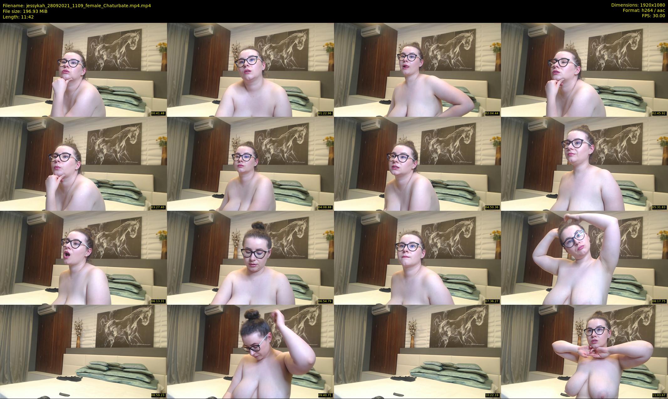 jessykah — 12 minute Chaturbate female cam show recording, 1080p, Sep 28, 2021