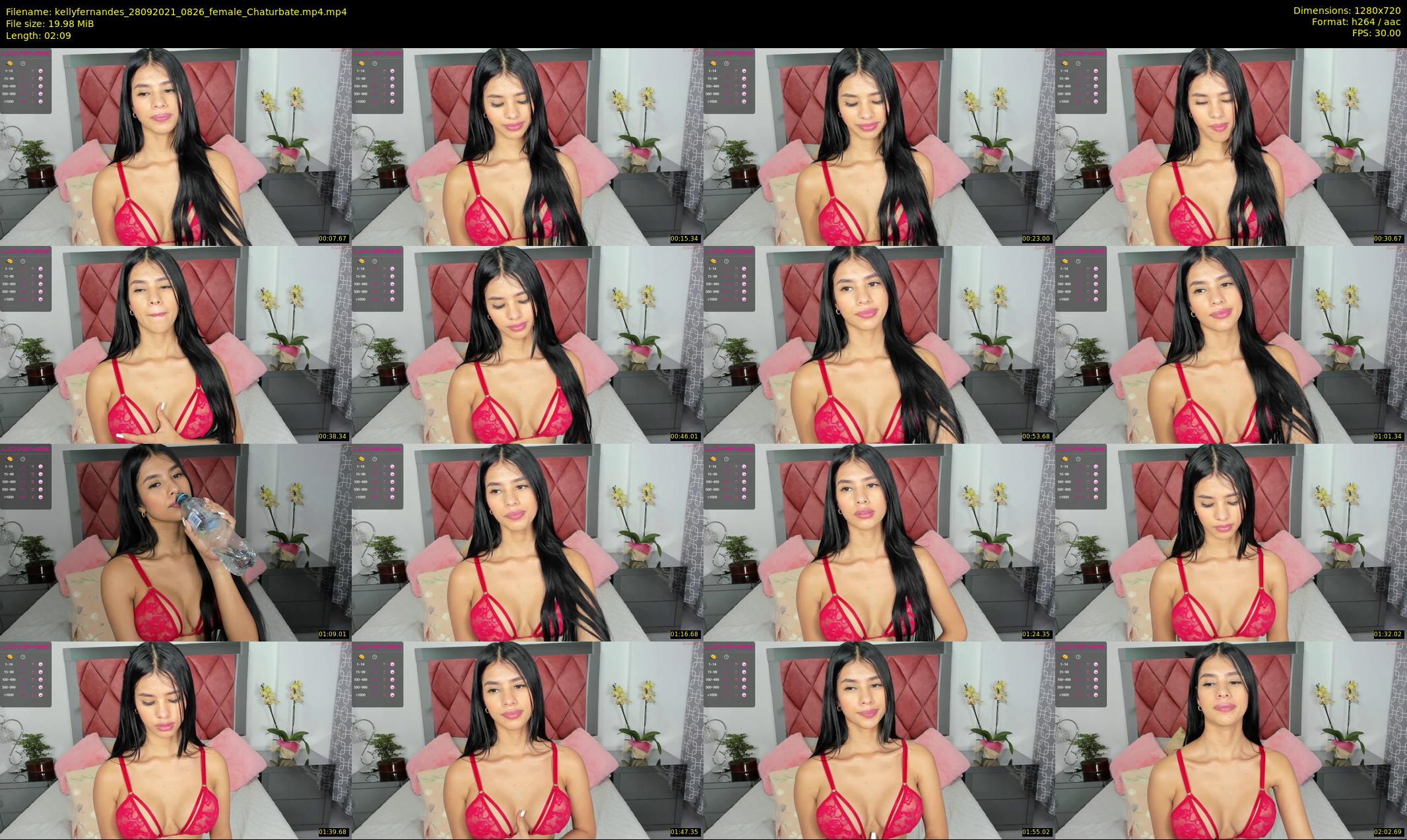 kellyfernandes — 3 minute Chaturbate female cam show recording, 720p, Sep 28, 2021