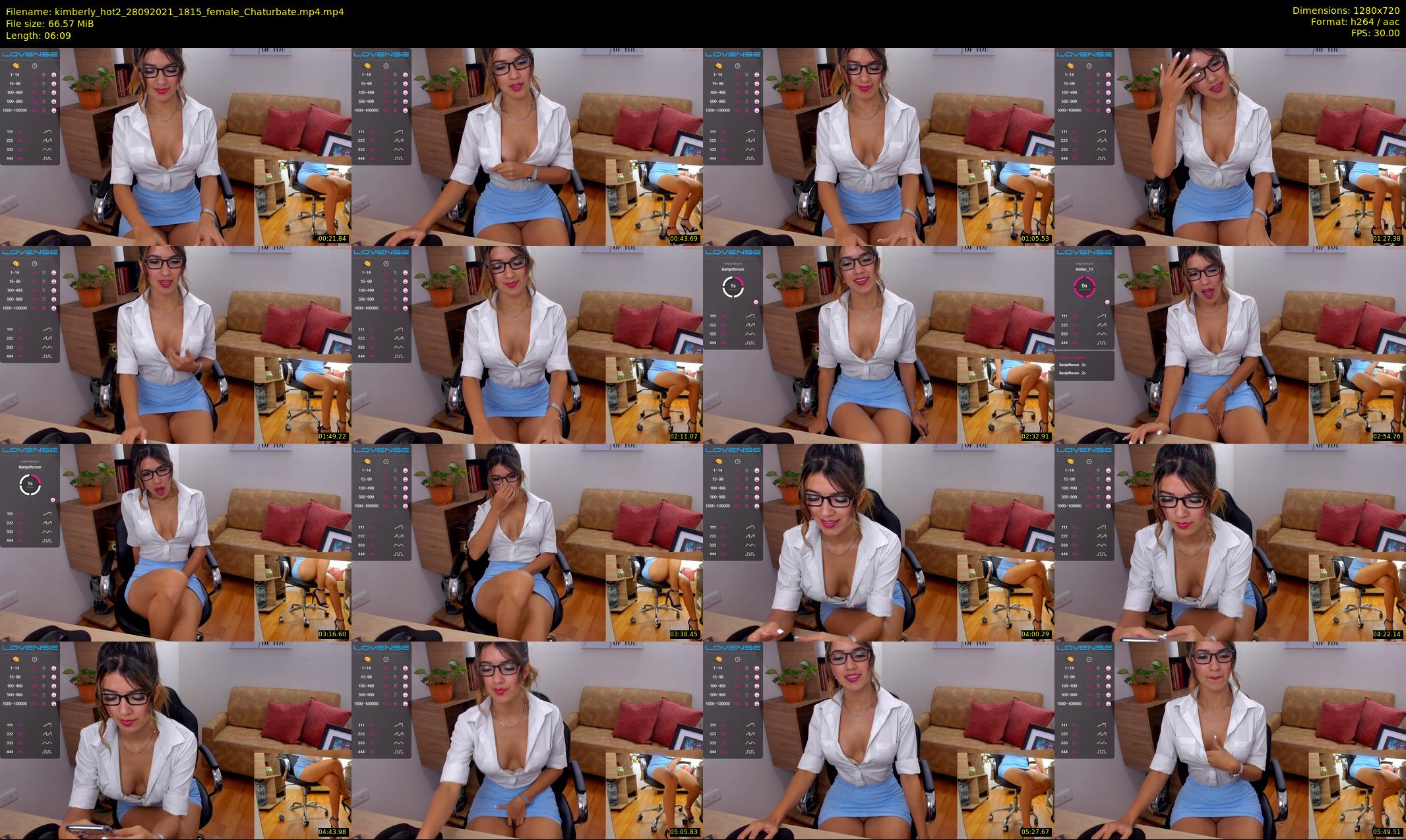 kimberly_hot2 — 7 minute Chaturbate female cam show recording, 720p, Sep 28, 2021