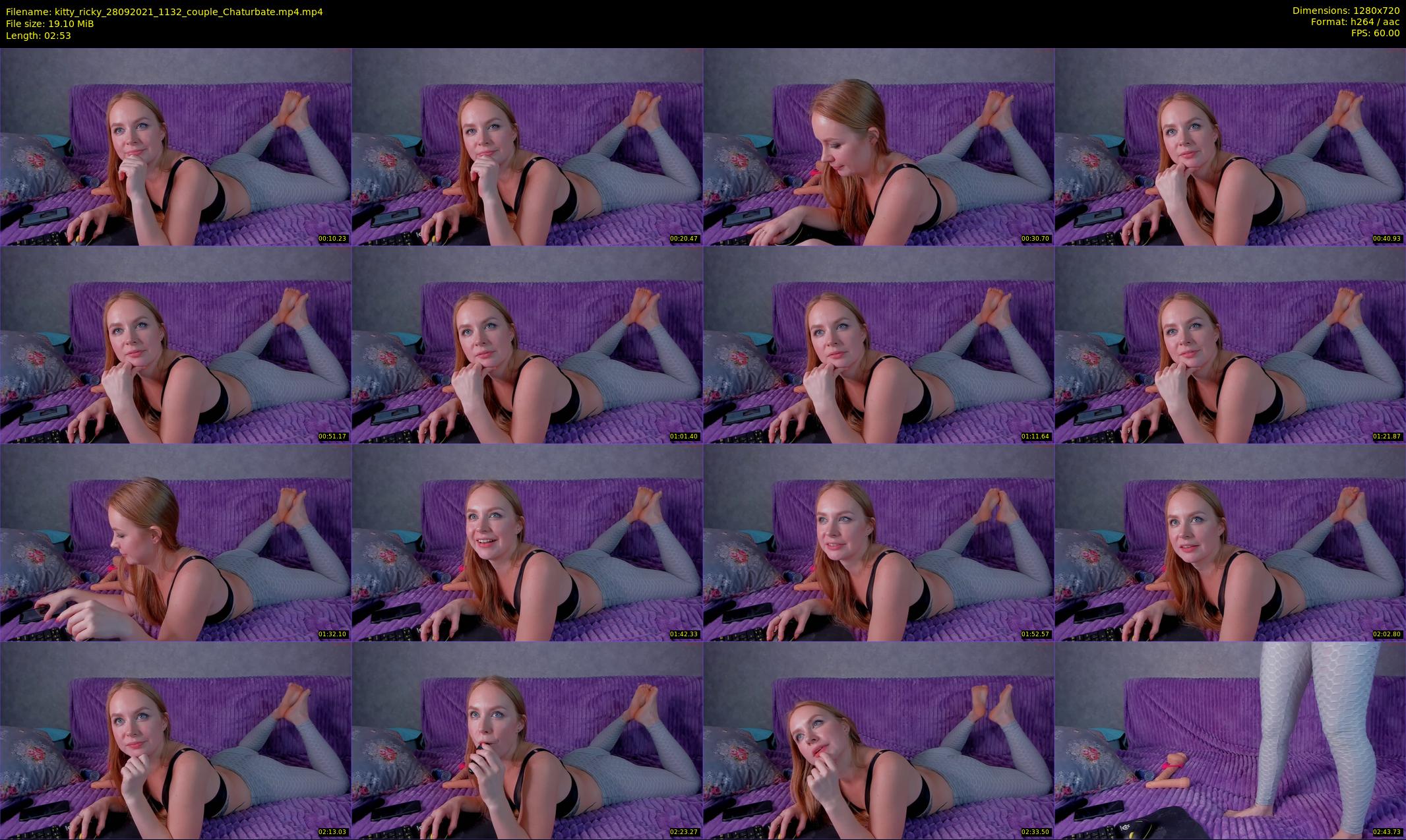 kitty_ricky — 3 minute Chaturbate couple cam show recording, 720p, Sep 28, 2021