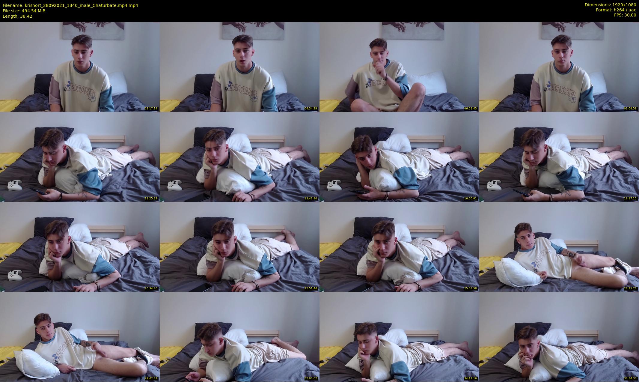 krishort — 39 minute Chaturbate male cam show recording, 1080p, Sep 28, 2021