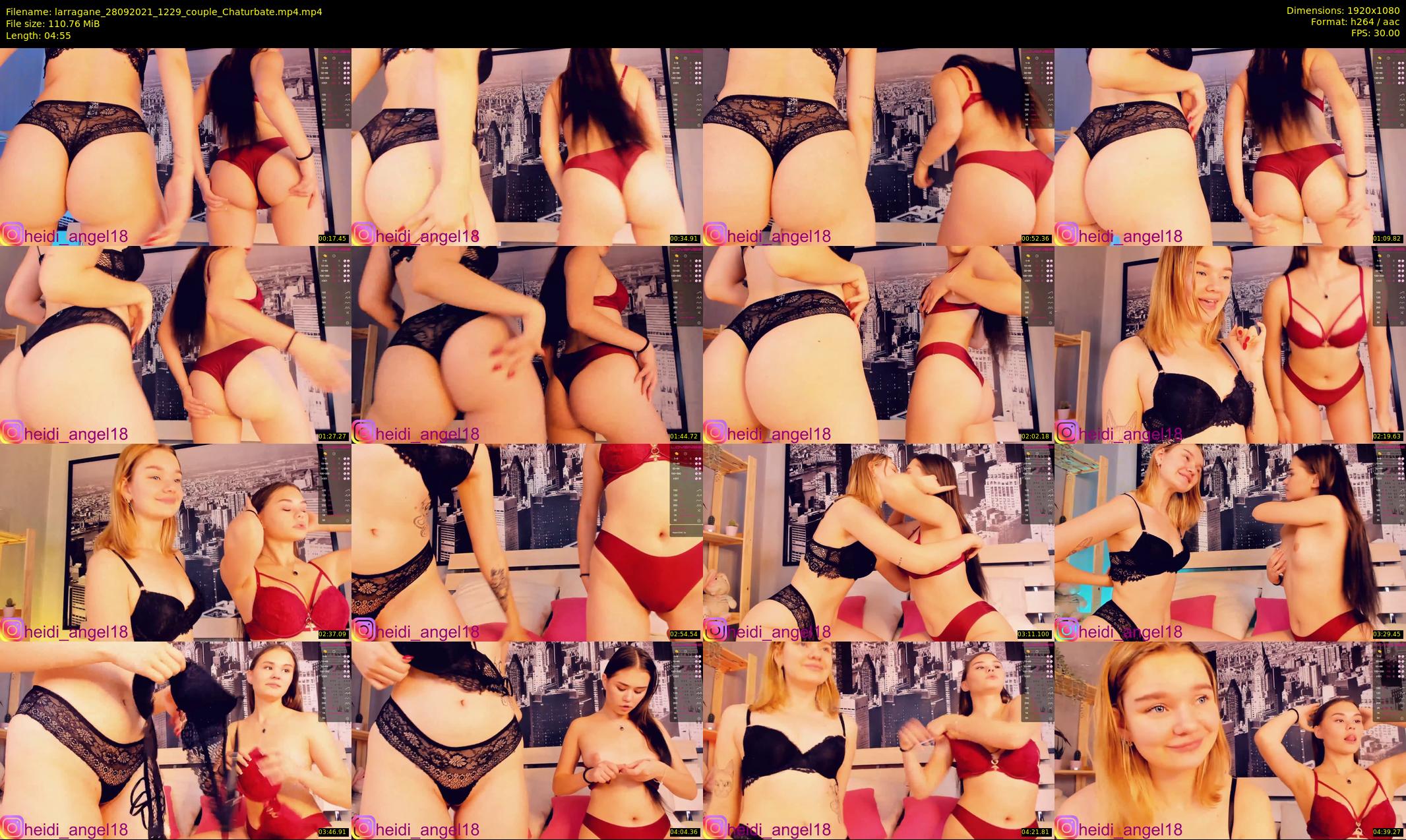 larragane — 5 minute Chaturbate couple cam show recording, 1080p, Sep 28, 2021