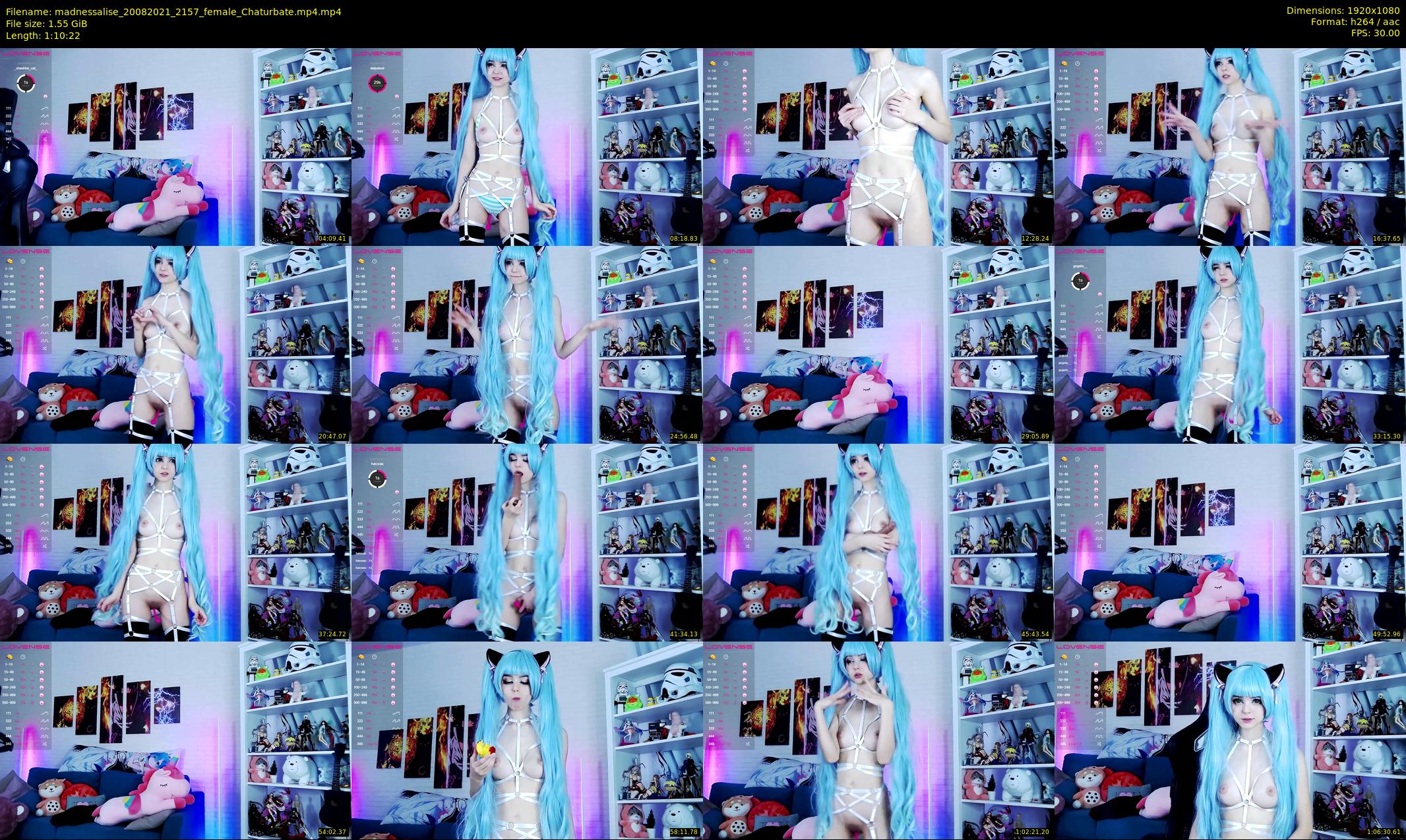 madnessalise — 71 minute Chaturbate female cam show recording, 1080p, Aug 20, 2021