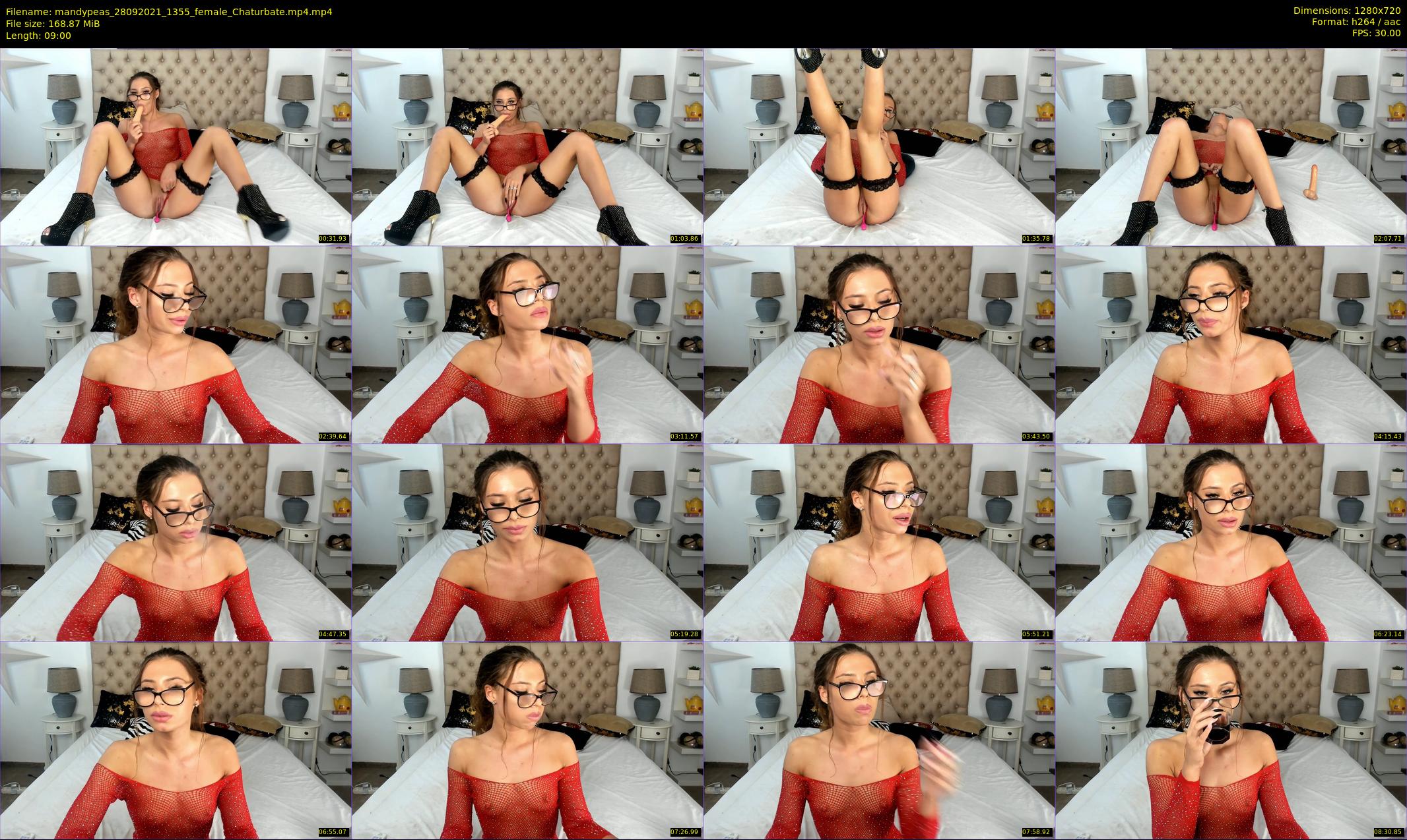 mandypeas — 9 minute Chaturbate female cam show recording, 720p, Sep 28, 2021