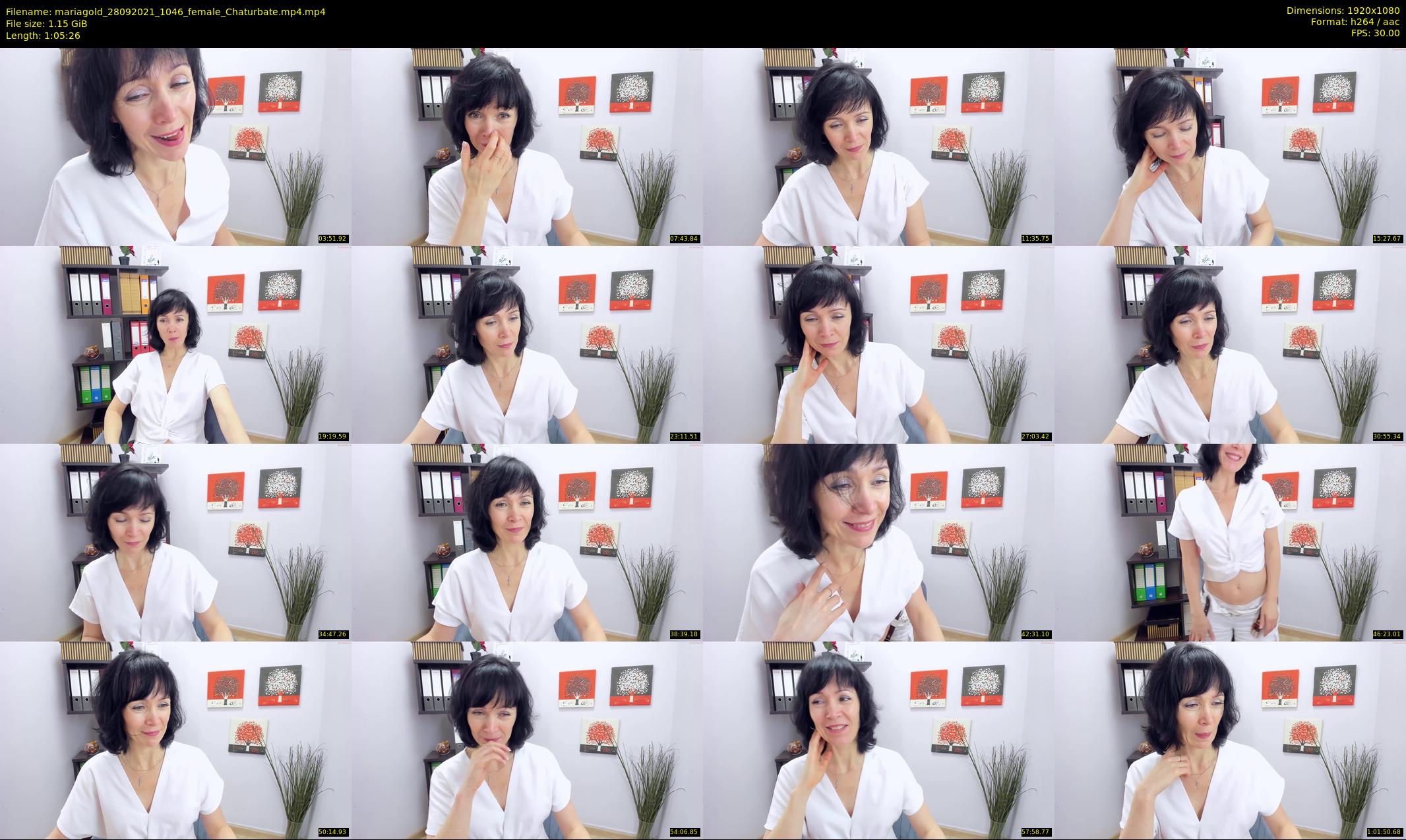 mariagold — 66 minute Chaturbate female cam show recording, 1080p, Sep 28, 2021
