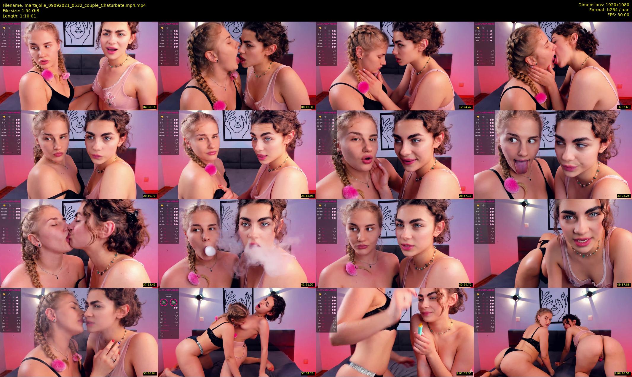 martajolie — 71 minute Chaturbate female cam show recording, 1080p, Sep 9, 2021