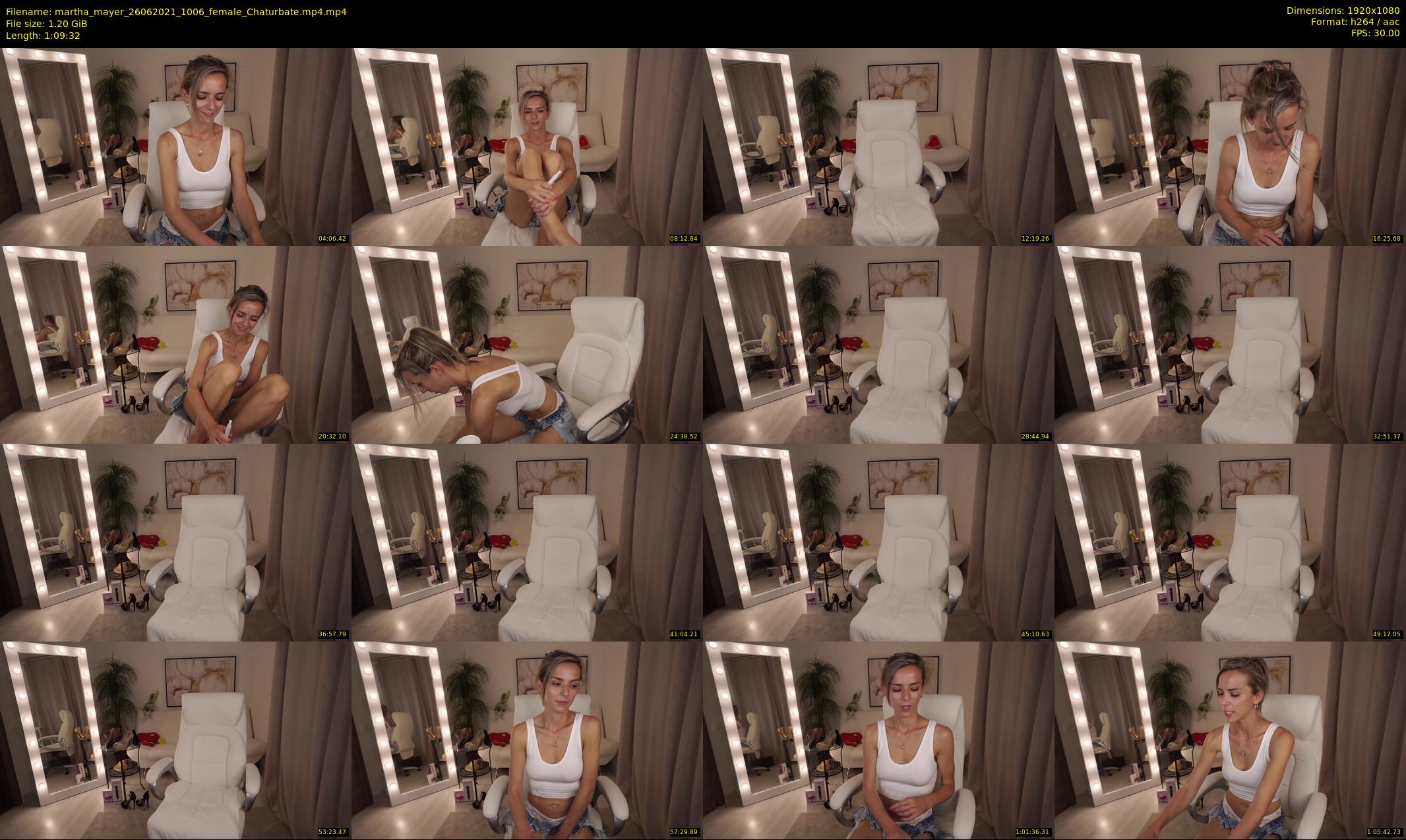 martha_mayer — 70 minute Chaturbate female cam show recording, 1080p, Jun 26, 2021