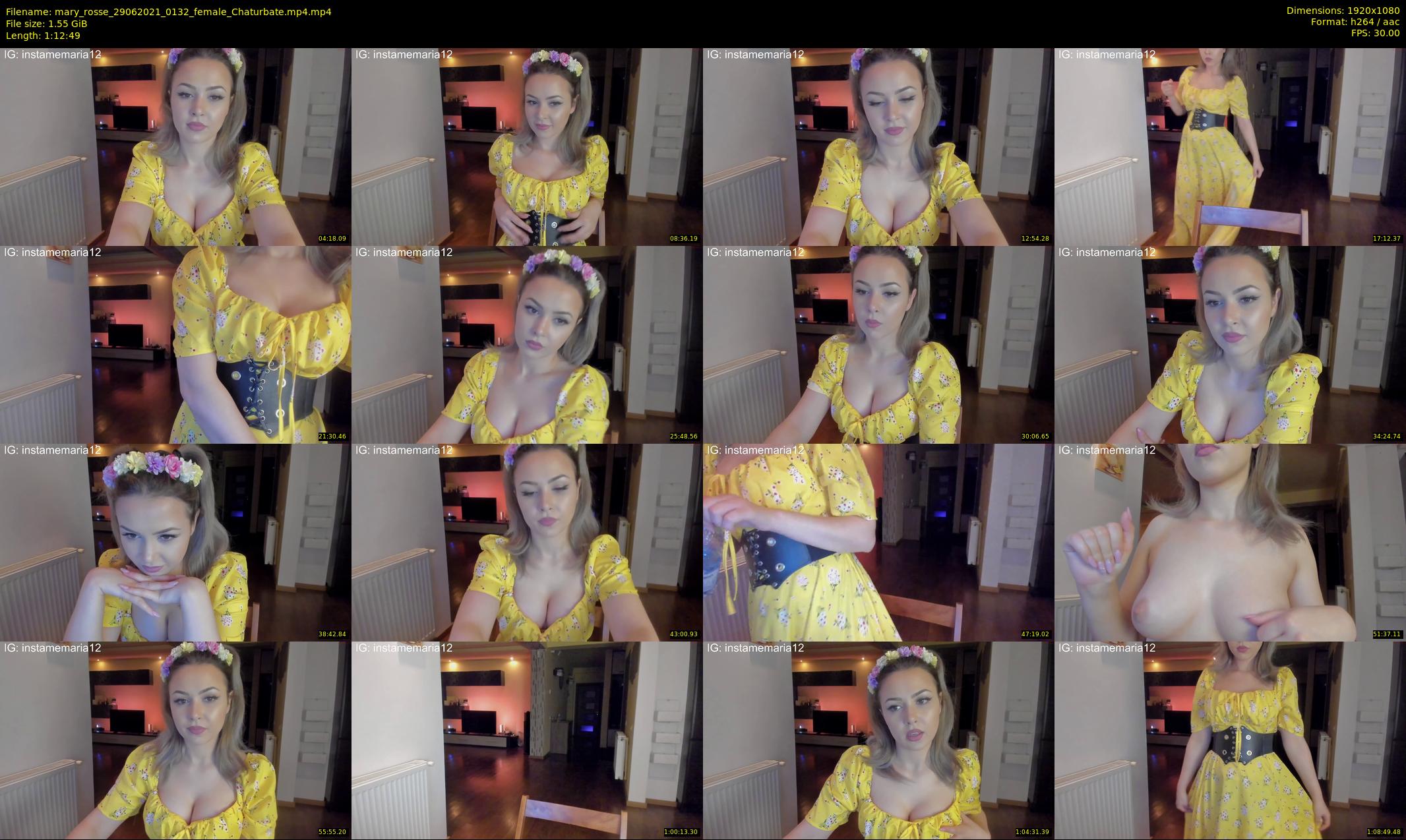 mary_rosse — 73 minute Chaturbate couple cam show recording, 1080p, Jun 29, 2021